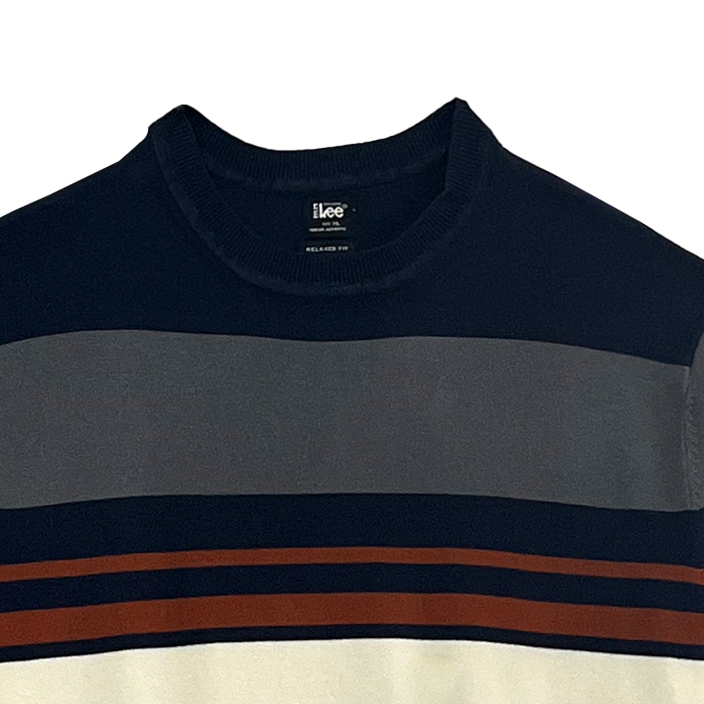 Stylistic Mr. Lee Men's Basic Tees Relaxed Fit 169313 (Navy)