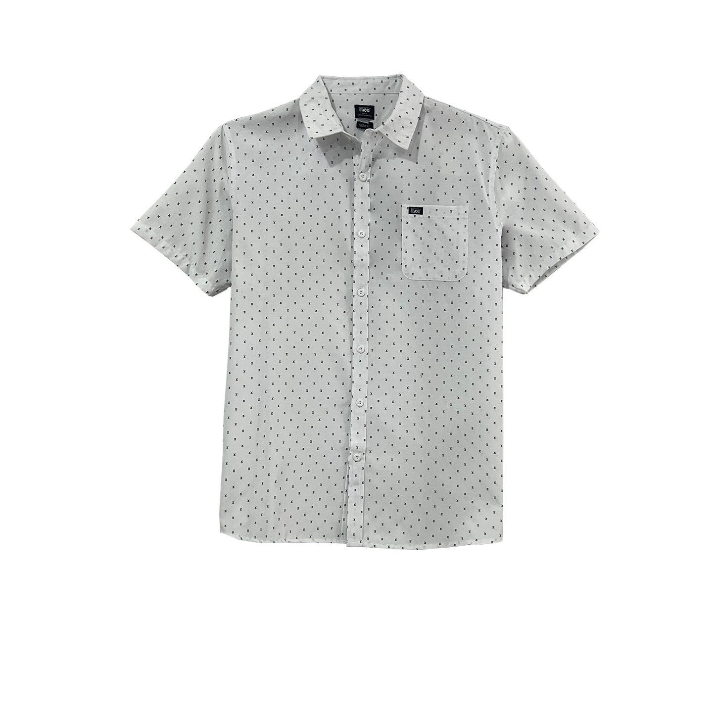 Stylistic Mr. Lee Men's Basic Woven Shirt Regular Fit 157959 (White)