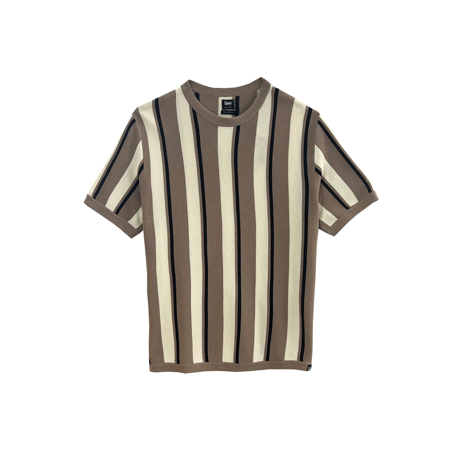 Stylistic Mr. Lee Men's Basic Tees Relaxed Fit 169018 (Mocha)