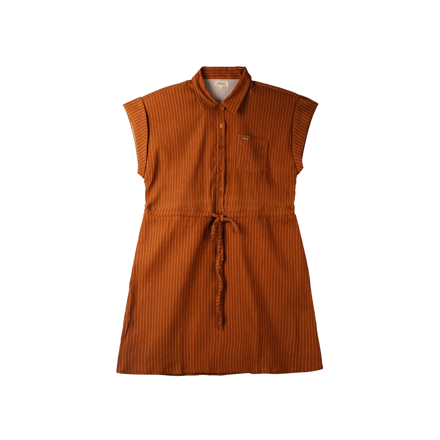 Petrol Ladies Basic Dress Regular Fitting 159362 (Brown)