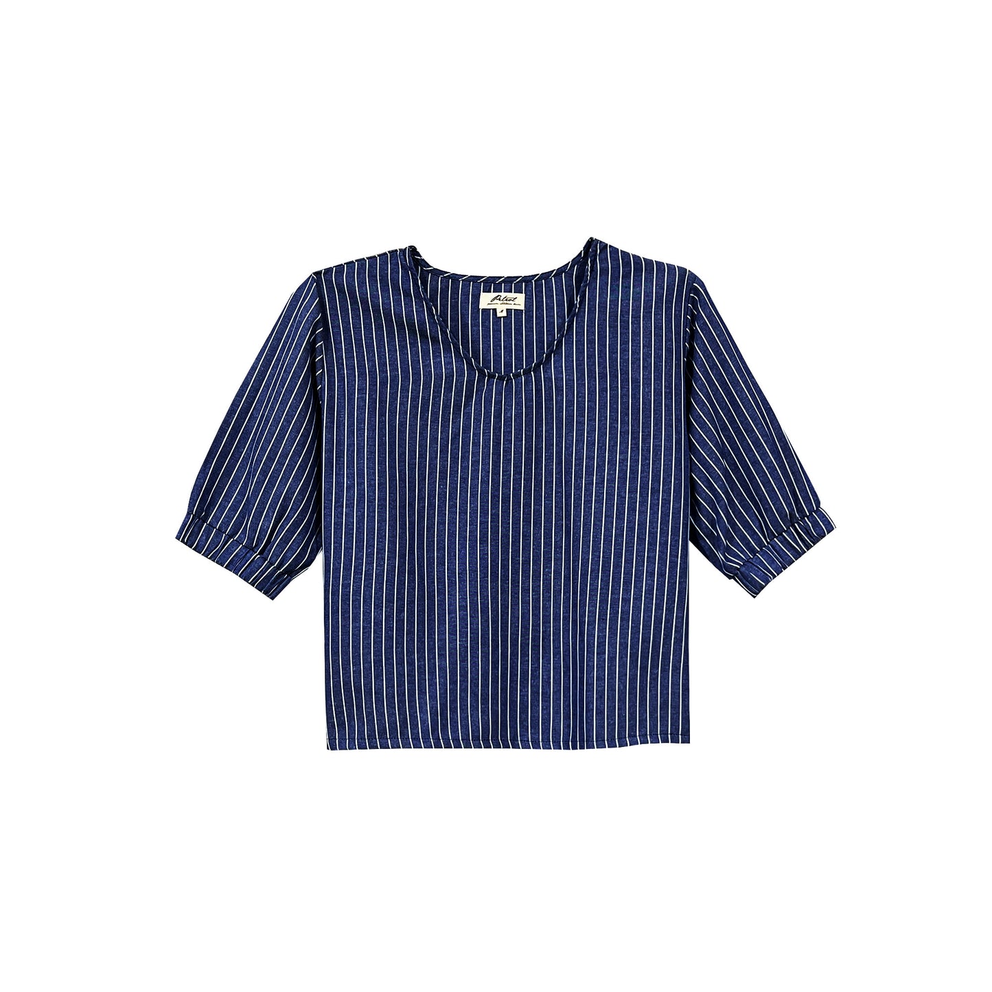 Petrol Ladies Basic Woven Shirt Boxy Fitting 159212 (Blue)