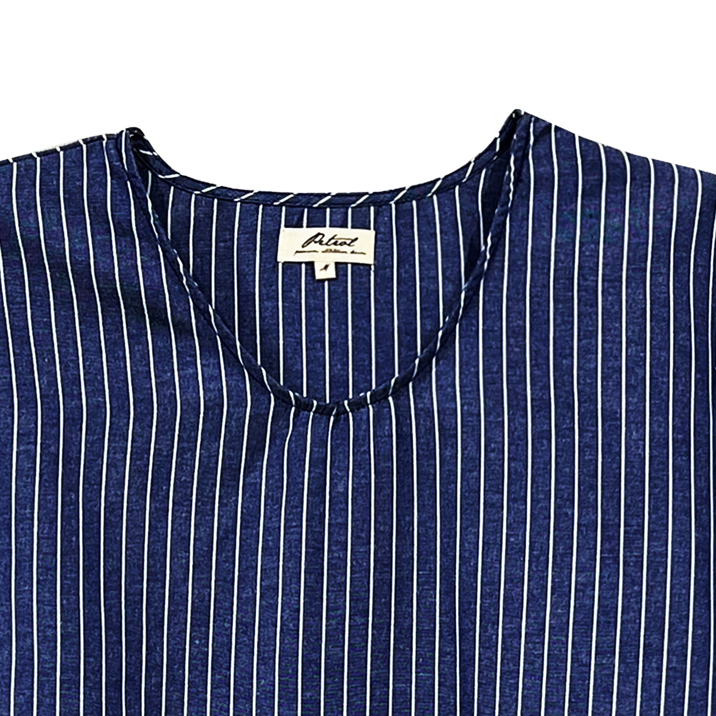 Petrol Ladies Basic Woven Shirt Boxy Fitting 159212 (Blue)