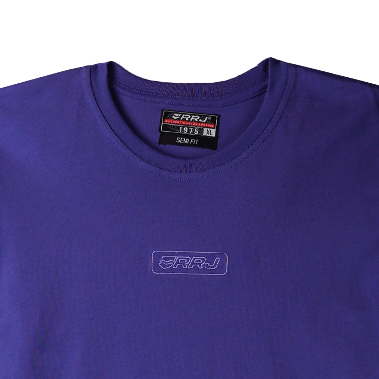 RRJ Men's Basic Tees Semibody Fitting 172853-U (Inidigo)