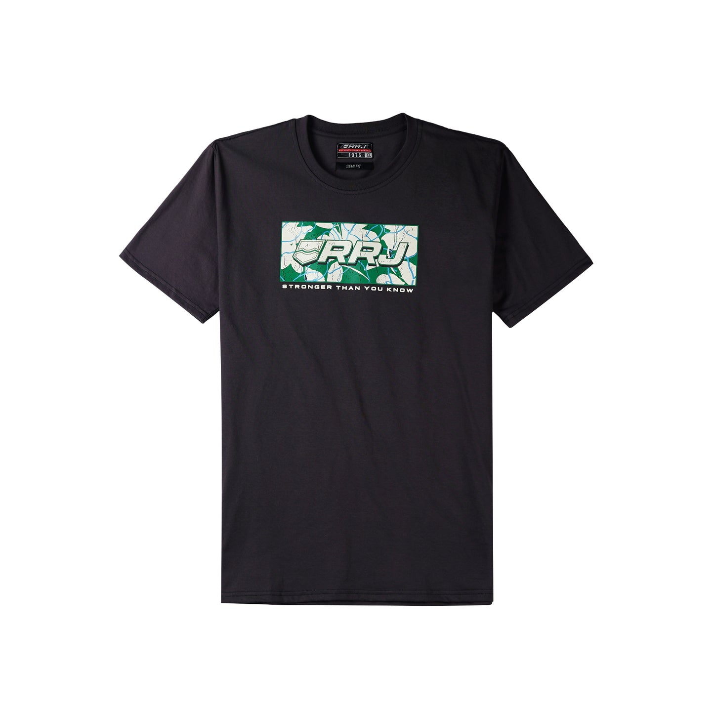 RRJ Men's Basic Tees Semibody Fitting 175738-U (Dark Gray)