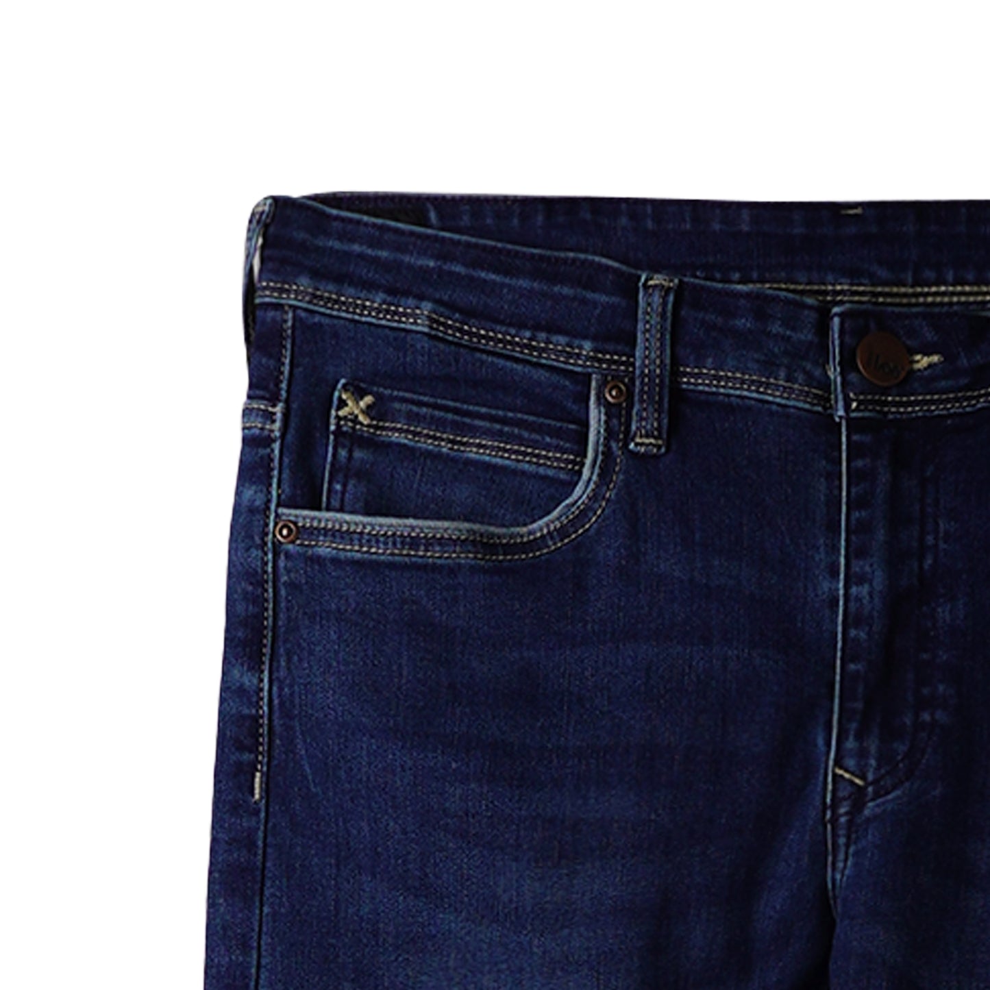 Stylistic Mr. Lee Men's Basic Denim Pants Super Skinny Mid Waist 172879 (Medium Shade)