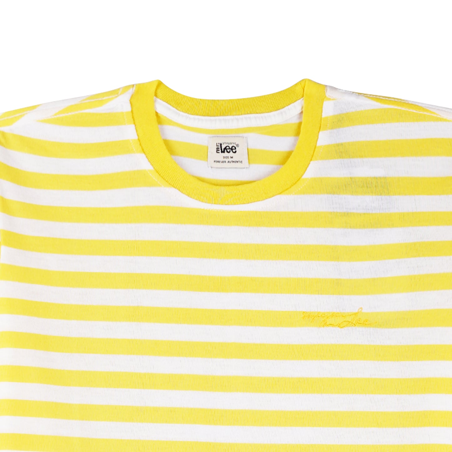 Stylistic Mr. Lee Ladies Basic Tees Relaxed Fit 120559 (Yellow)