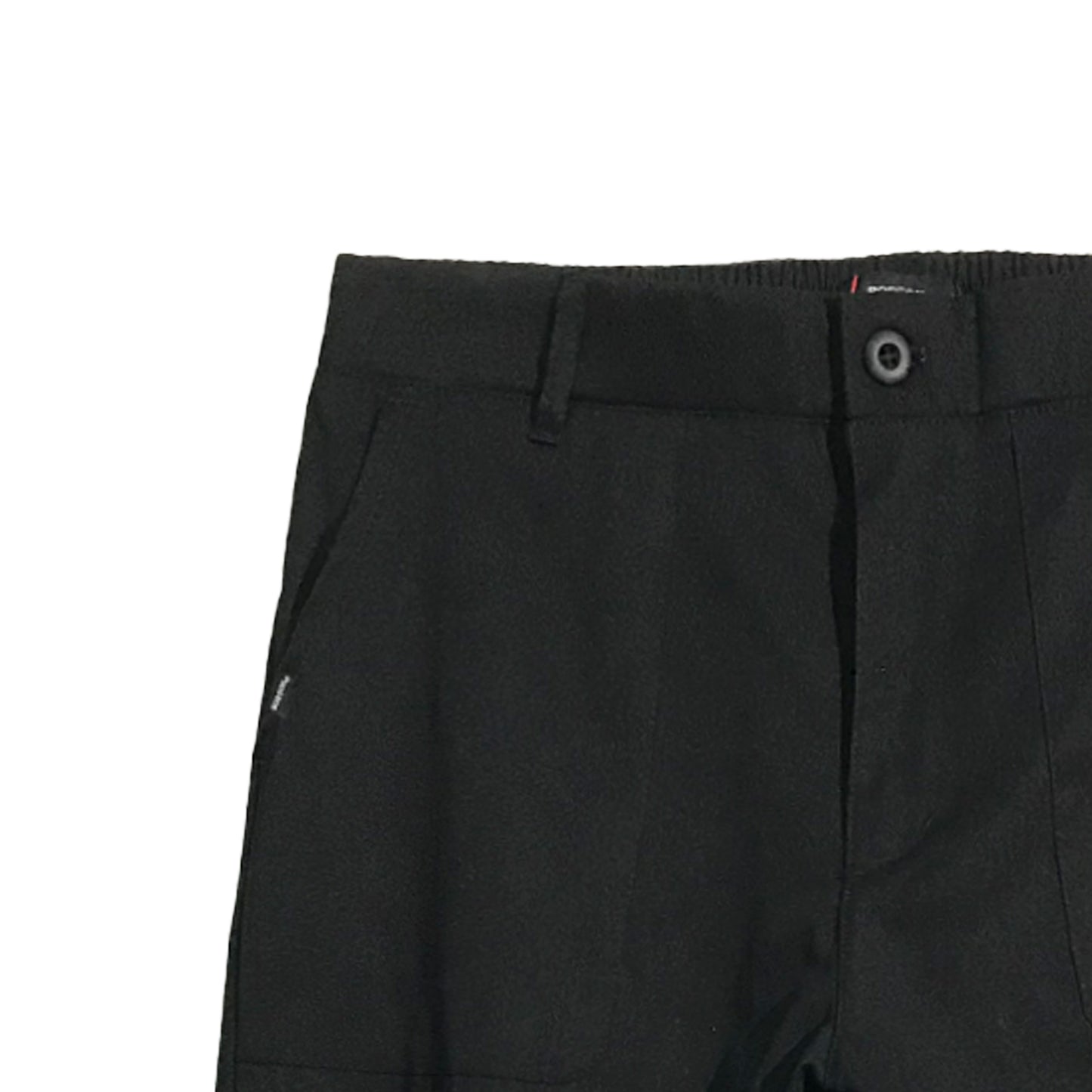 Bobson Japanese Ladies Basic Non-Denim Colored Pants 176430 (Black)