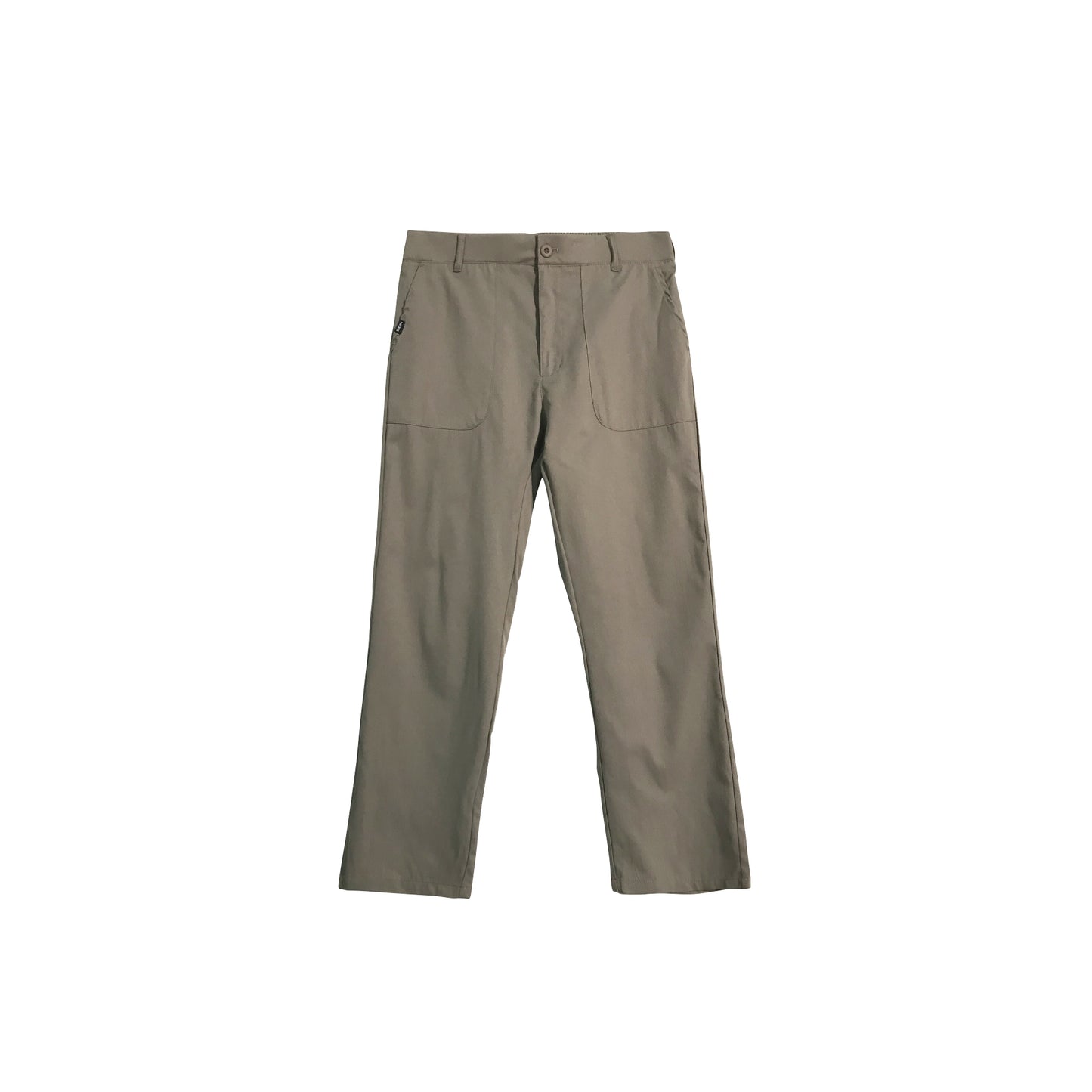 Bobson Japanese Ladies Basic Non-Denim Colored Pants 176430 (Light Taupe)