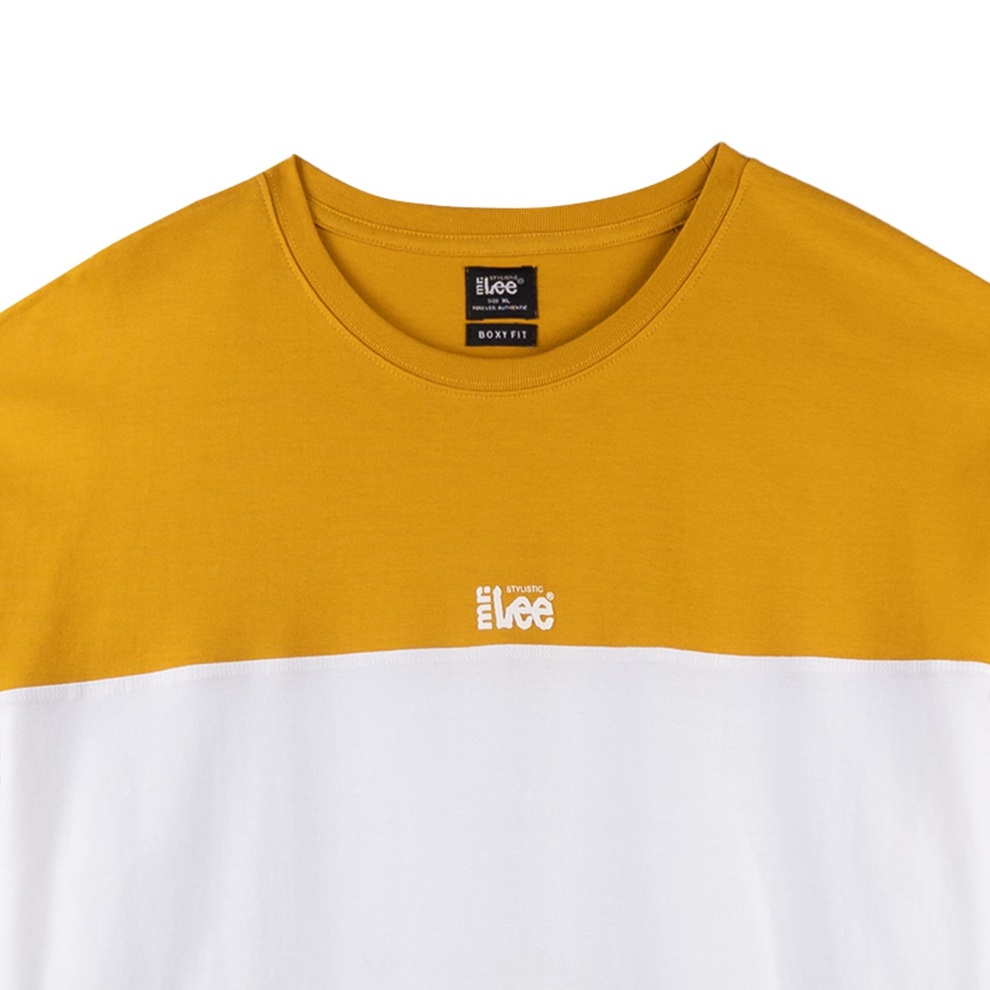 Stylistic Mr. Lee Men's Basic Tees Boxy Fit 111200 (Artisan Gold)