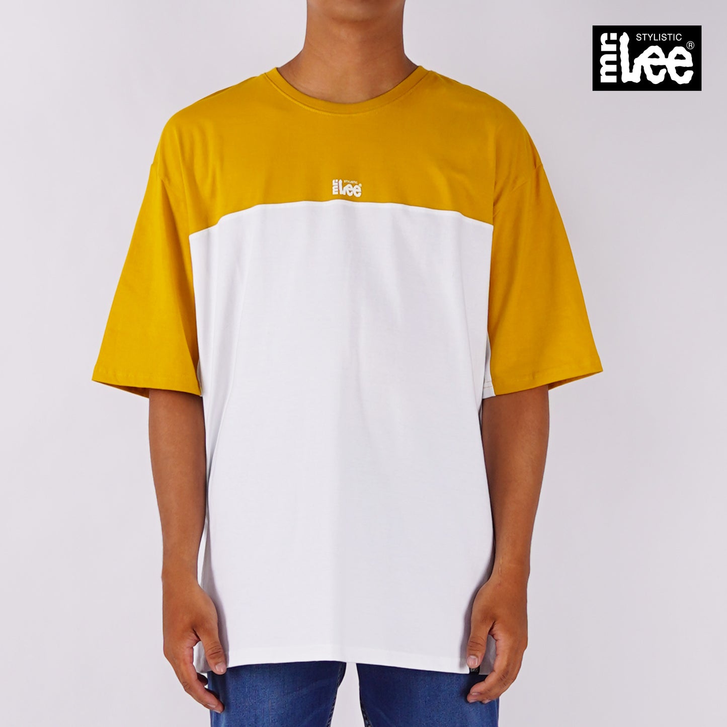 Stylistic Mr. Lee Men's Basic Tees Boxy Fit 111200 (Artisan Gold)