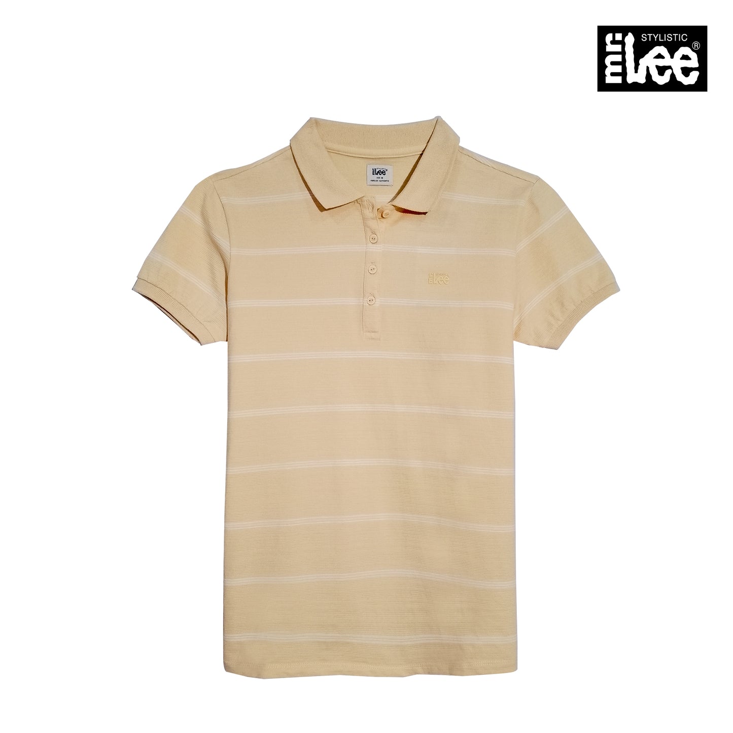 Stylistic Mr. Lee Ladies Basic Collared Shirt Regular Fit 112031 (Yellow)