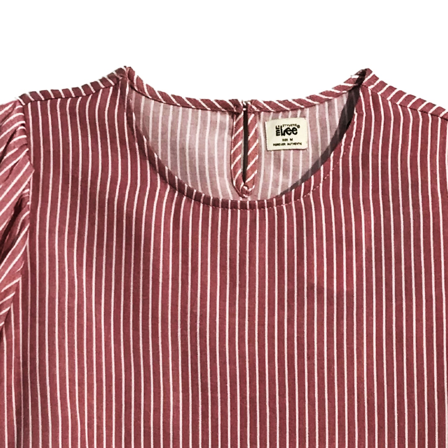 Stylistic Mr. Lee Ladies Basic Woven Shirt Boxy Fit 155805 (Pink)