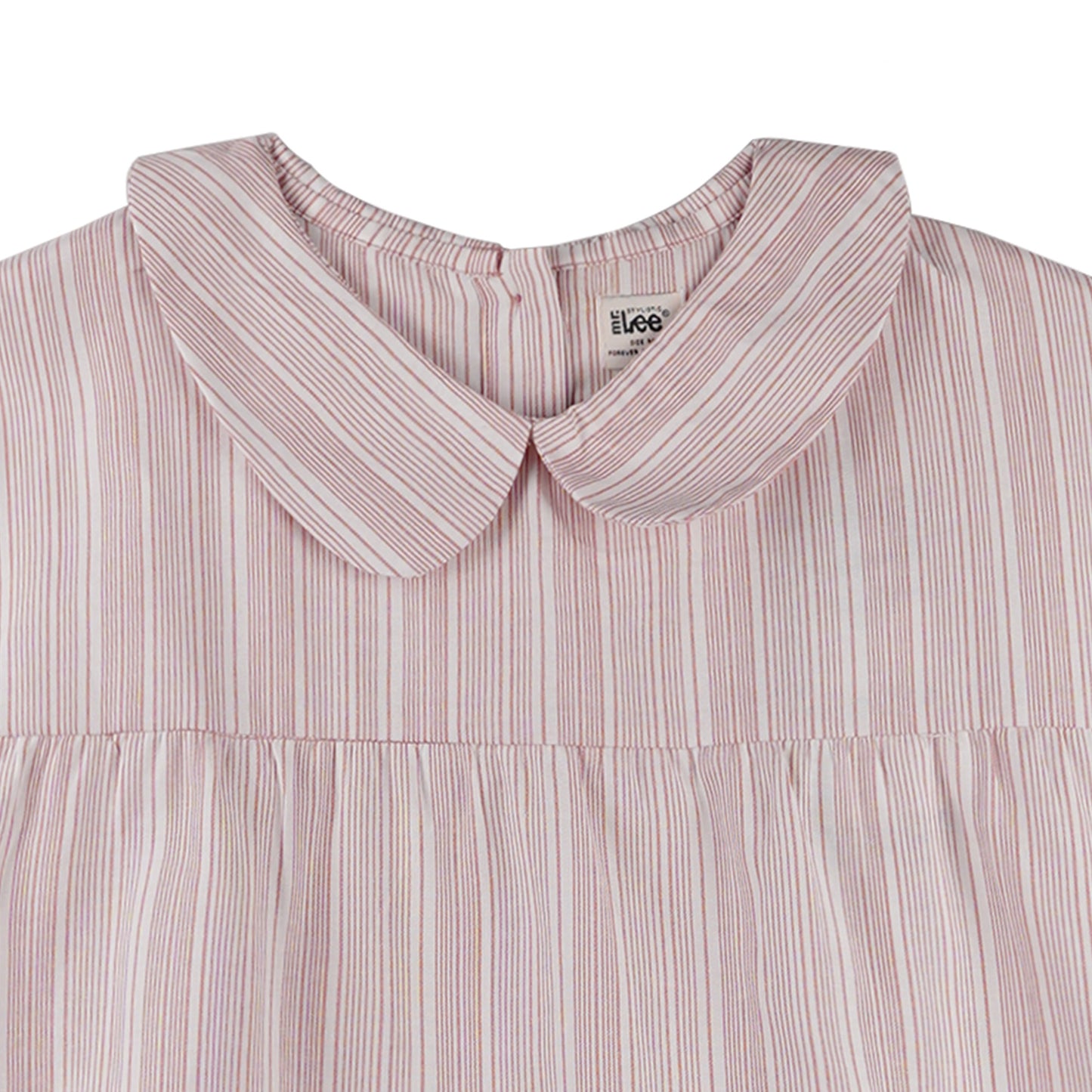 Stylistic Mr. Lee Ladies Basic Woven Shirt Boxy Fit 160342 (Pink)