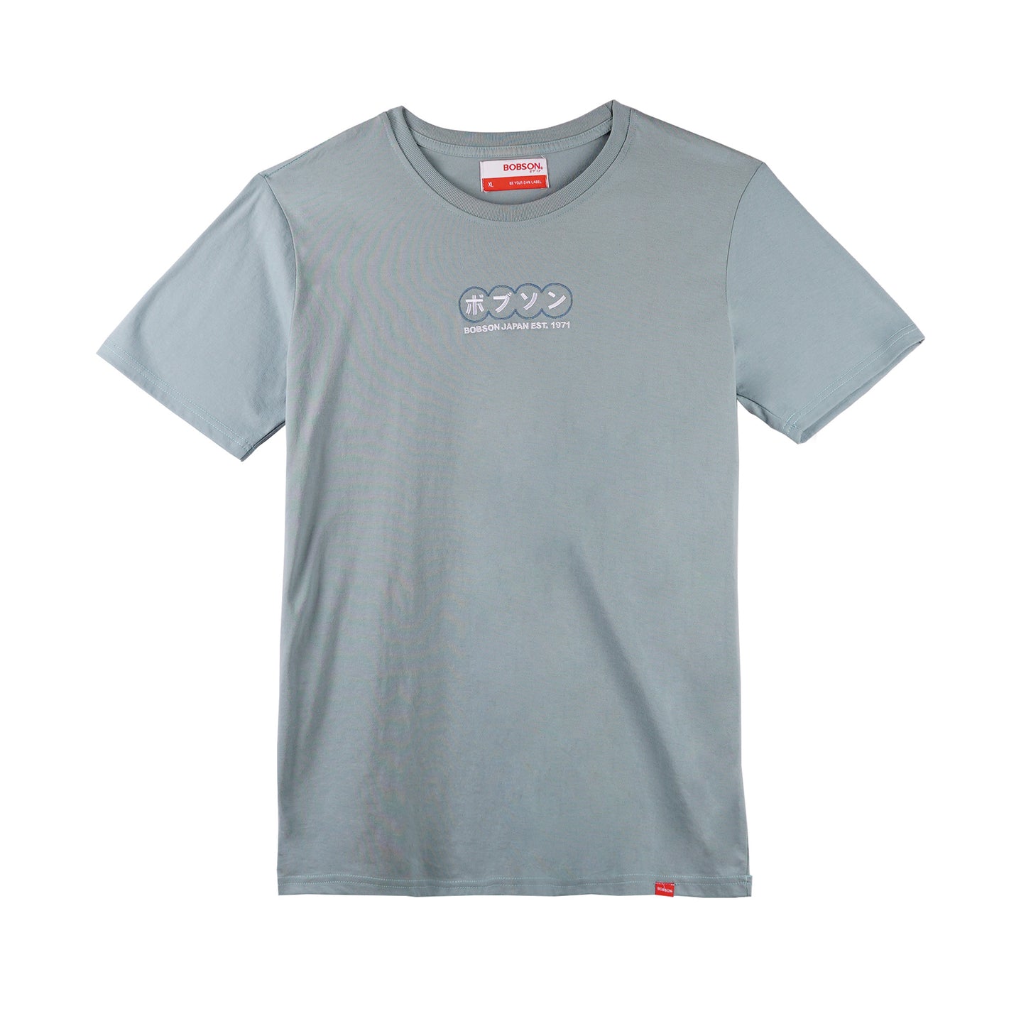 Bobson Japanese Men's Basic Tees Slim Fit 175842-U (Slate)