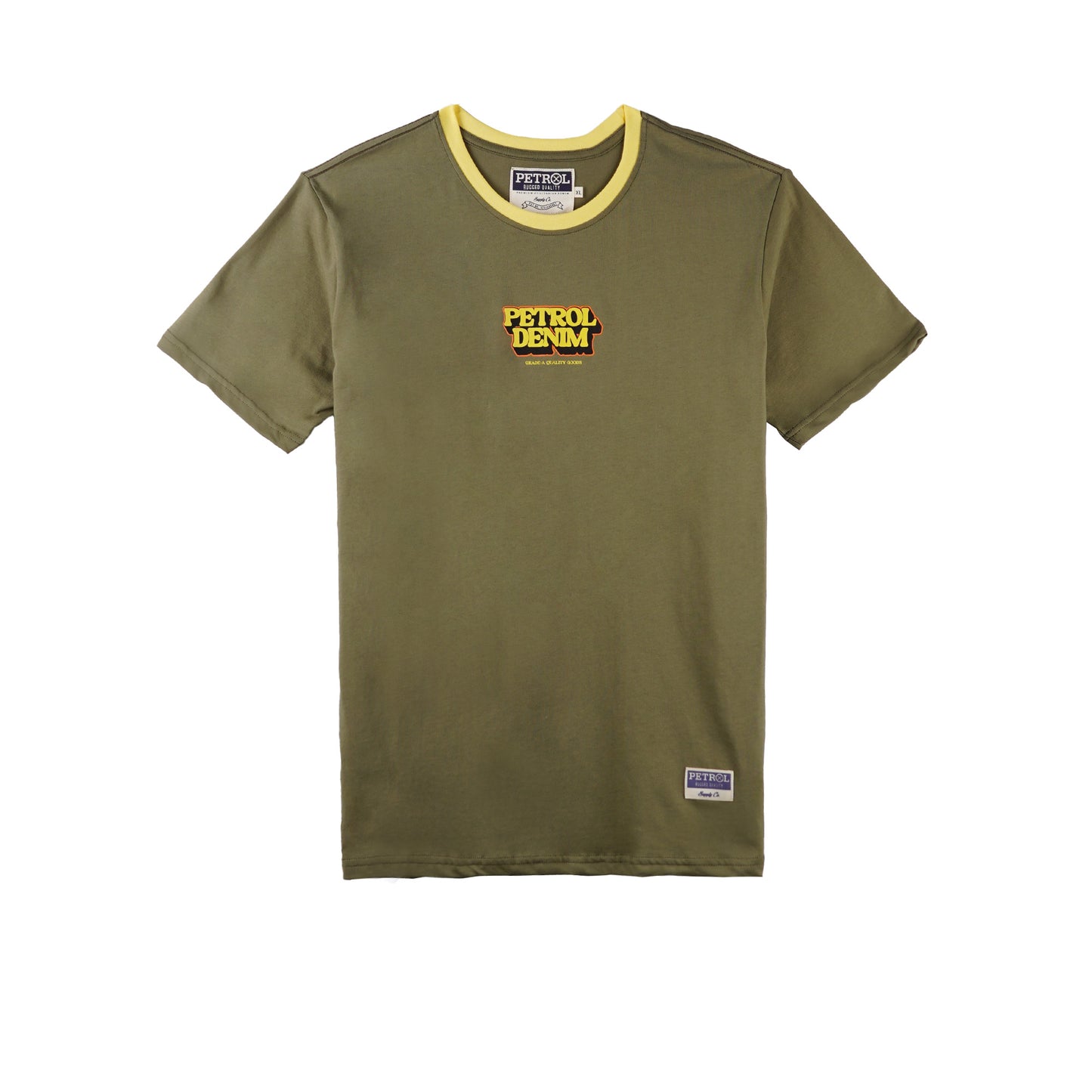 Petrol Men's Basic Tees Slim Fitting 177128-U (Fatigue)