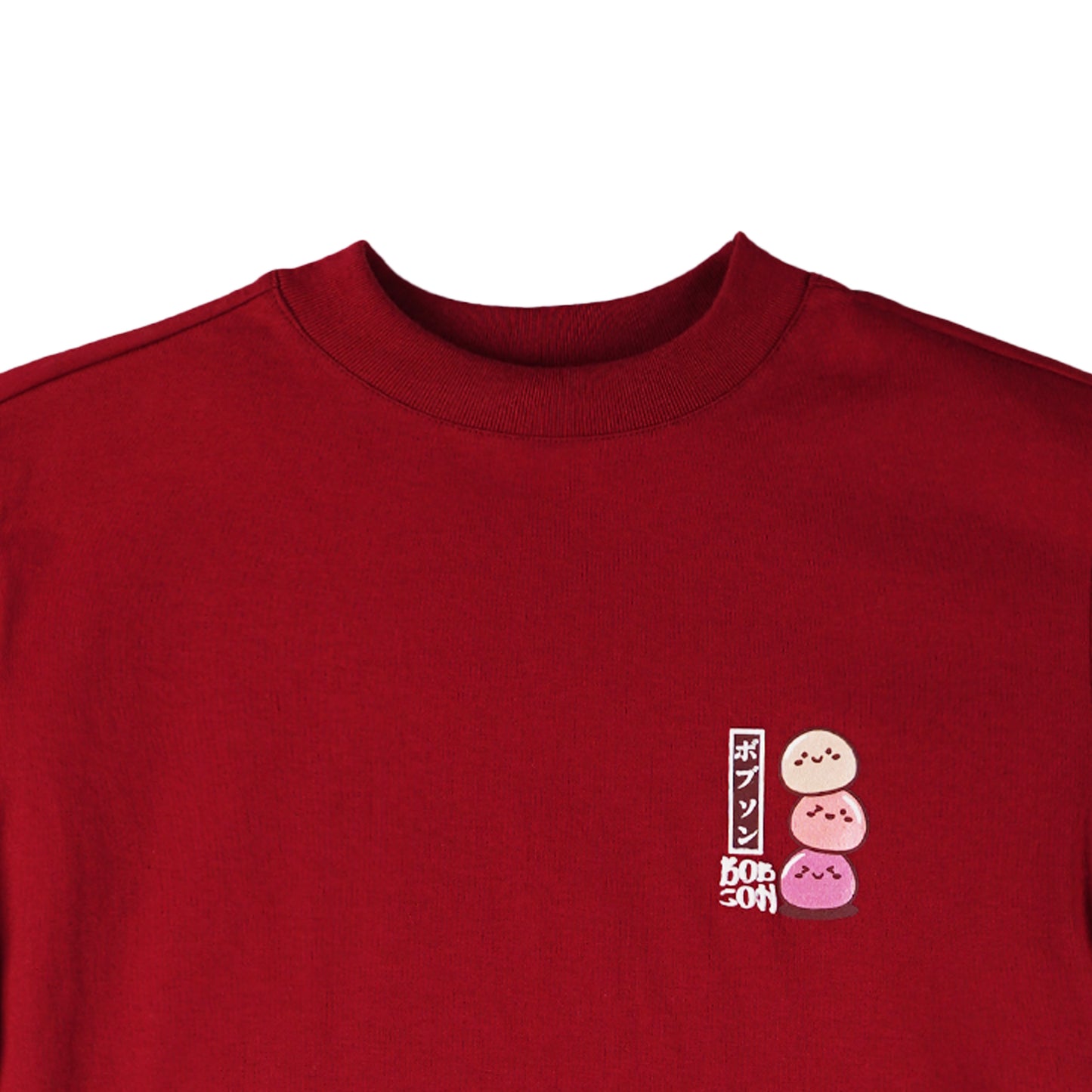 Bobson Japanese Ladies Basic Tees Regular Fit 175415-U (Maroon)