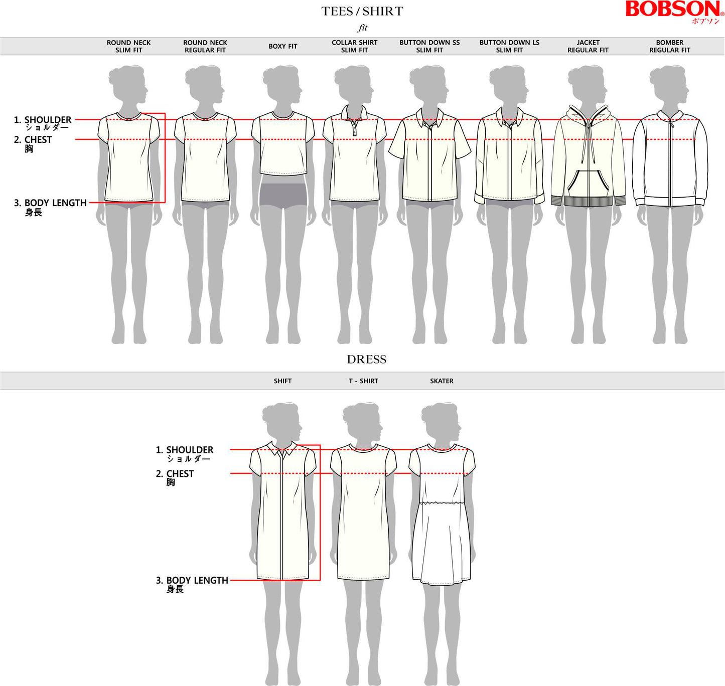 Bobson Japanese Ladies Basic Jacket Relaxed Fit 157944 (Peach)