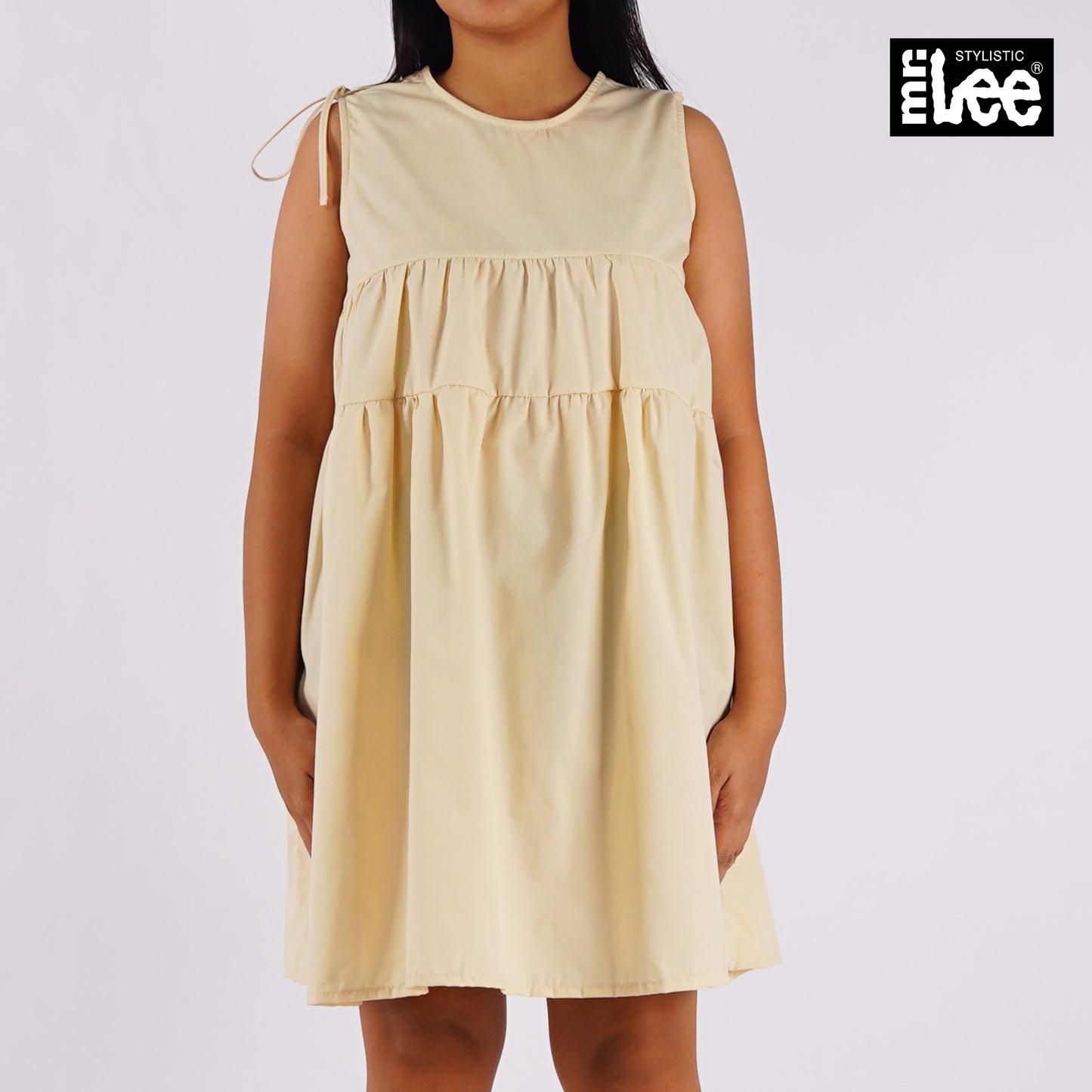 Stylistic Mr. Lee Ladies Basic Dress Regular Fit 171419 (Beige)