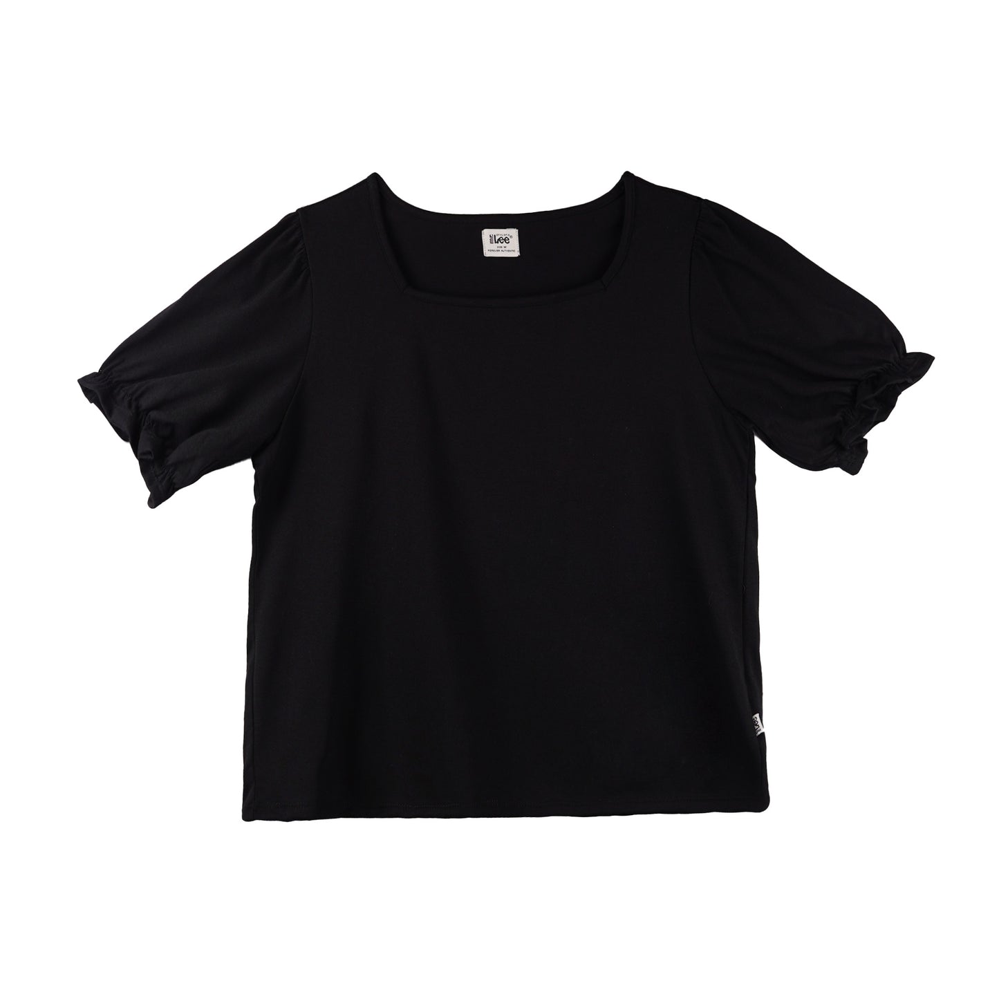 Stylistic Mr. Lee Ladies Basic Tees Boxy Fit 157086-U (Black)