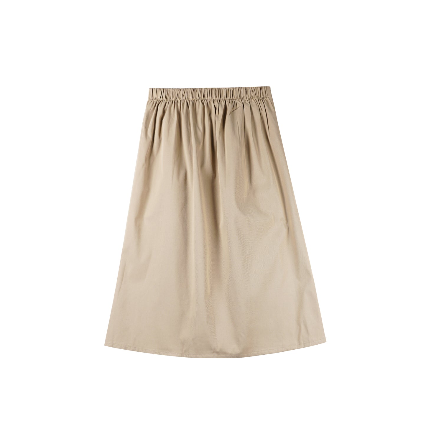 Stylistic Mr. Lee Ladies Basic Non-Denim Long Skirt 180776 (Beige)