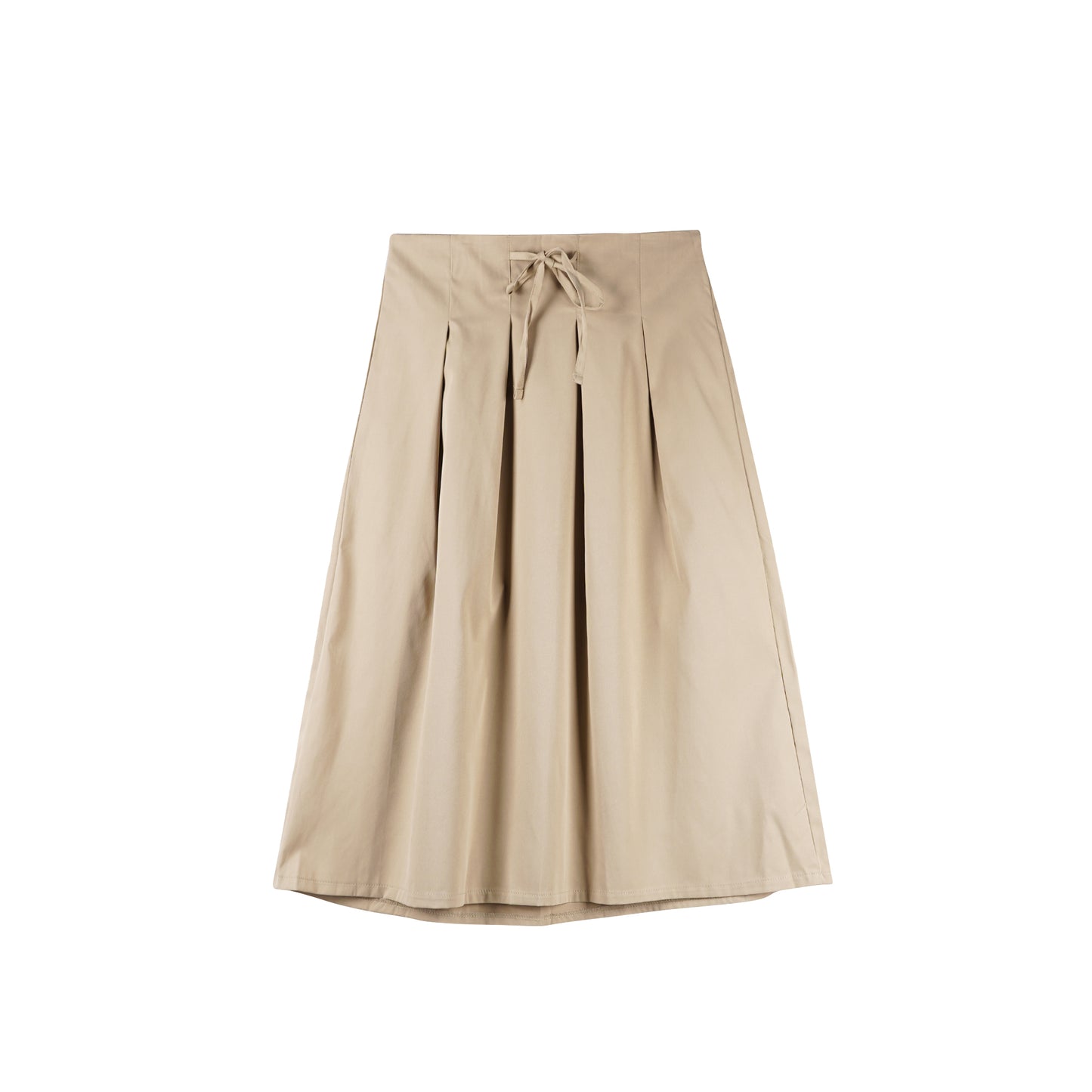 Stylistic Mr. Lee Ladies Basic Non-Denim Long Skirt 180776 (Beige)