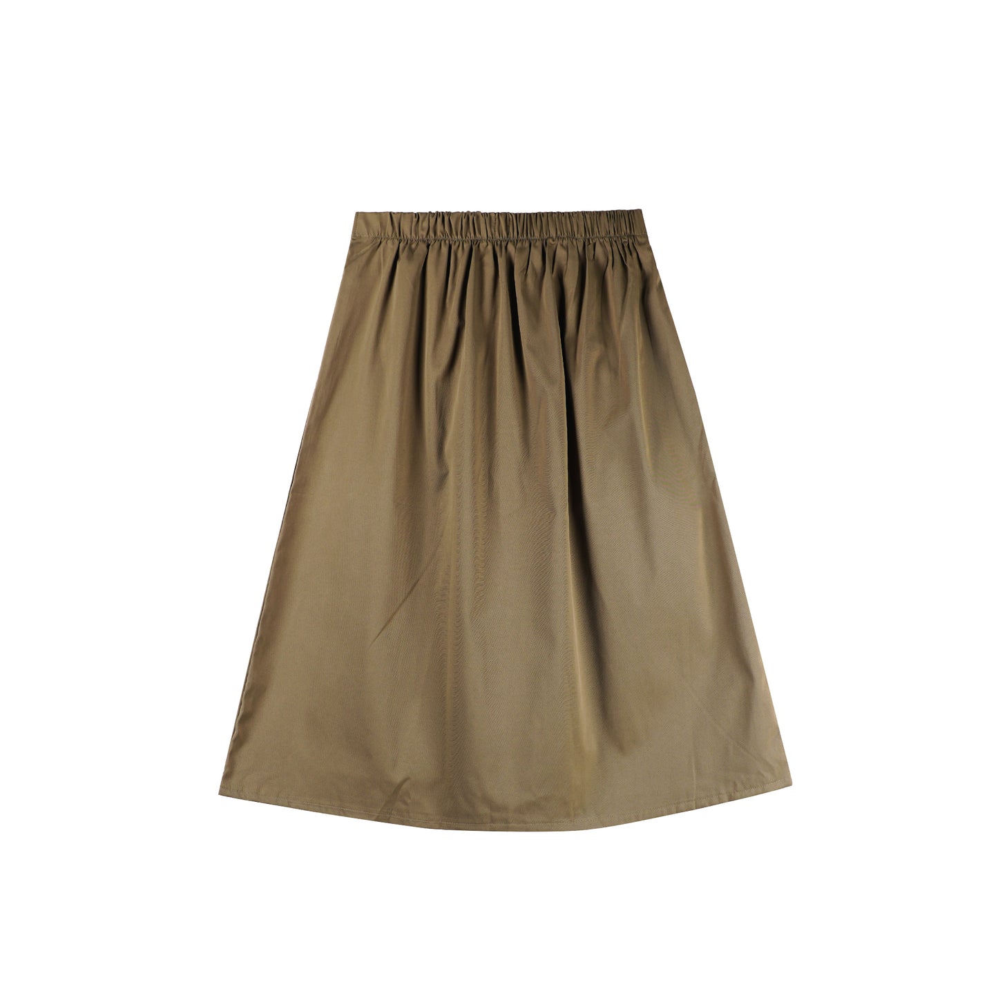 Stylistic Mr. Lee Ladies Basic Non-Denim Long Skirt 180776 (Taupe)
