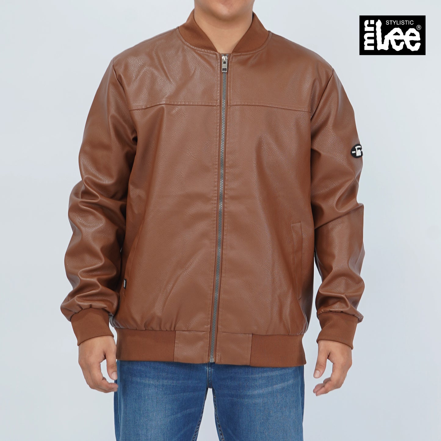 Stylistic Mr. Lee Men's Basic Jacket Regular Fit 172784 (Brown)