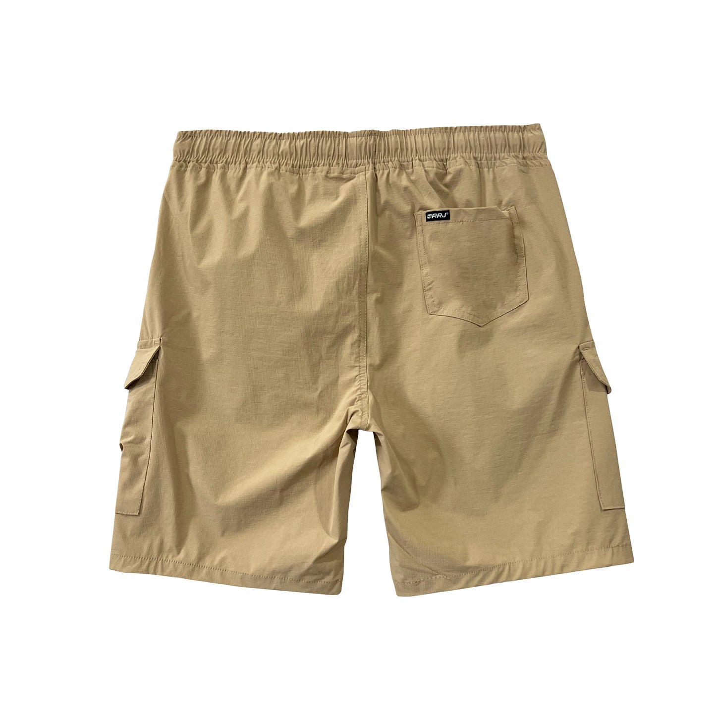 RRJ Men's Basic Non-Denim Cargo Short Mid-Rise 179818 (Beige)