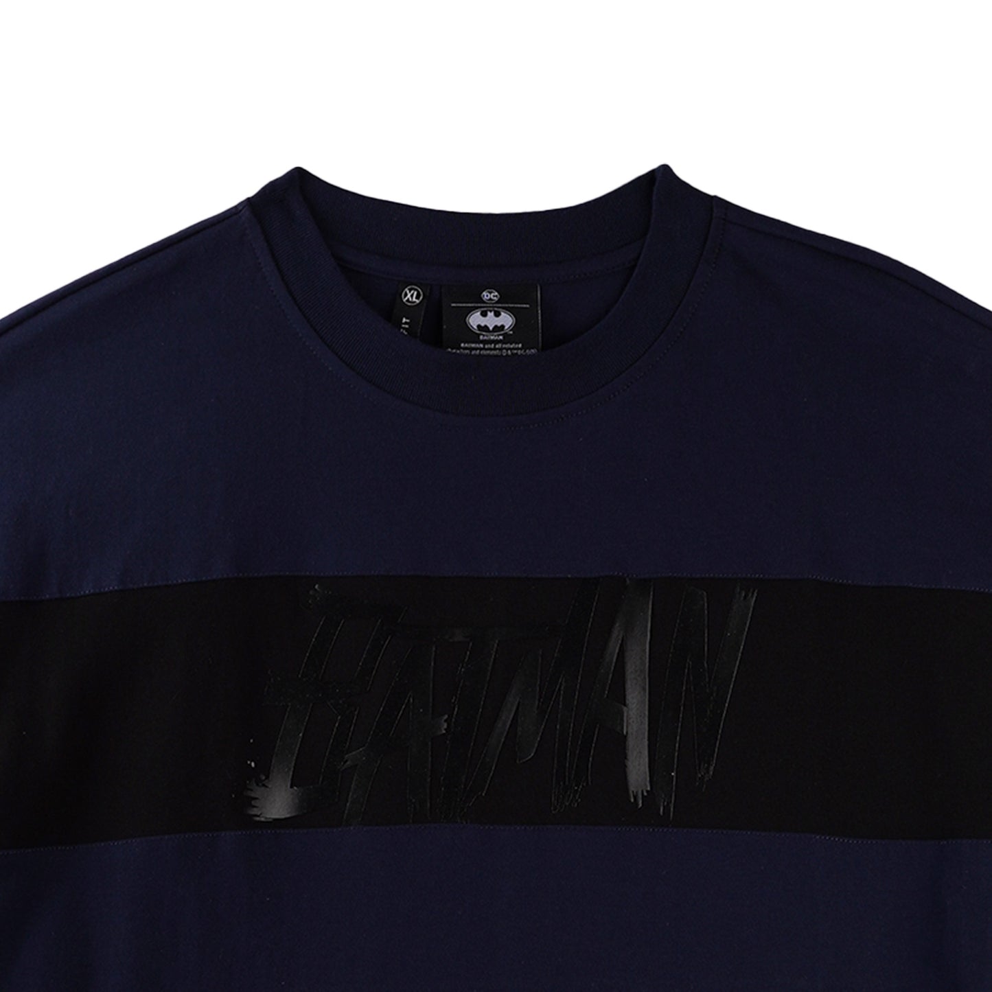 Stylistic Mr. Lee Men's X Justice League Basic Tees Oversized Fitting 167720 (Navy)