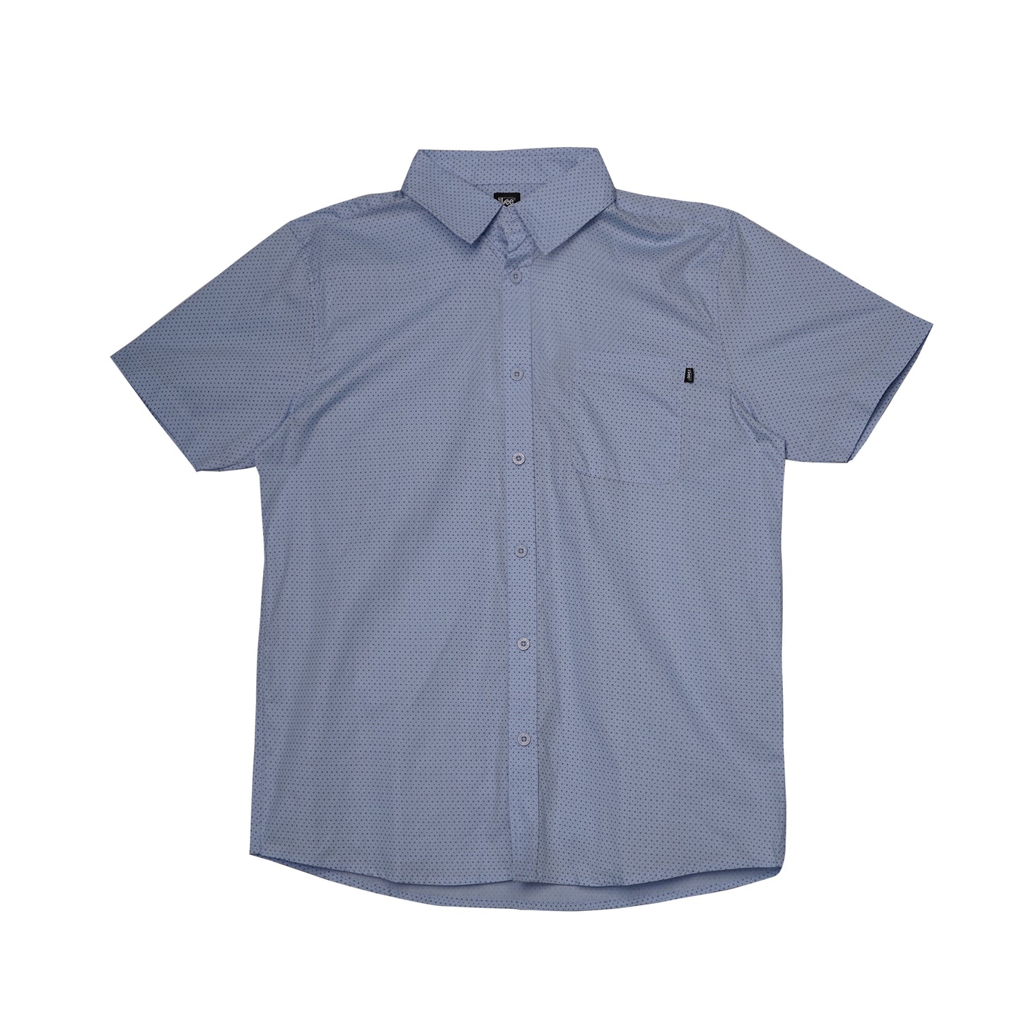Stylistic Mr. Lee Men's Basic Woven Shirt Semi Body Fit 168889 (Light Blue)