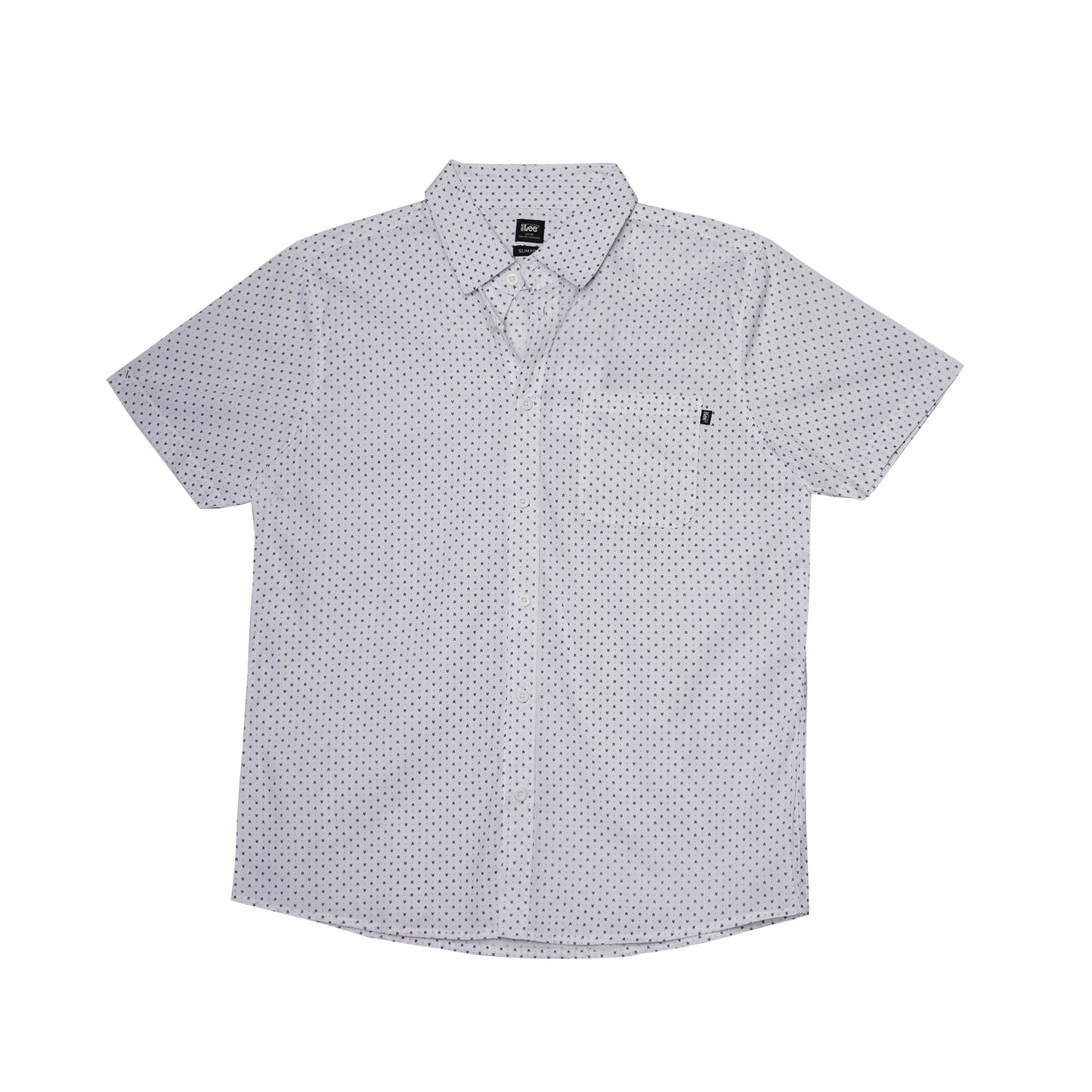 Stylistic Mr. Lee Men's Basic Woven Shirt Semi Body Fit 168875 (White)