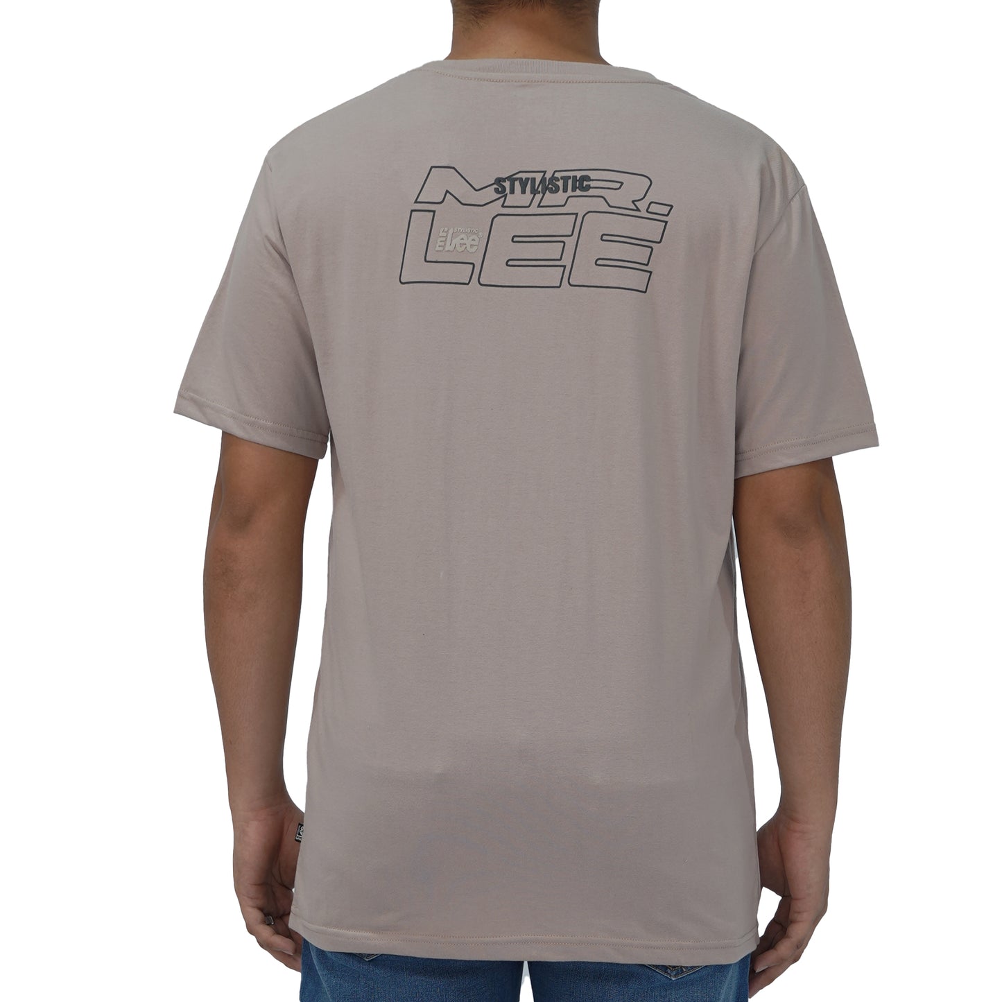 Stylistic Mr. Lee Men's Basic Tees Semi Body Fit 176953-U (Sphinx)