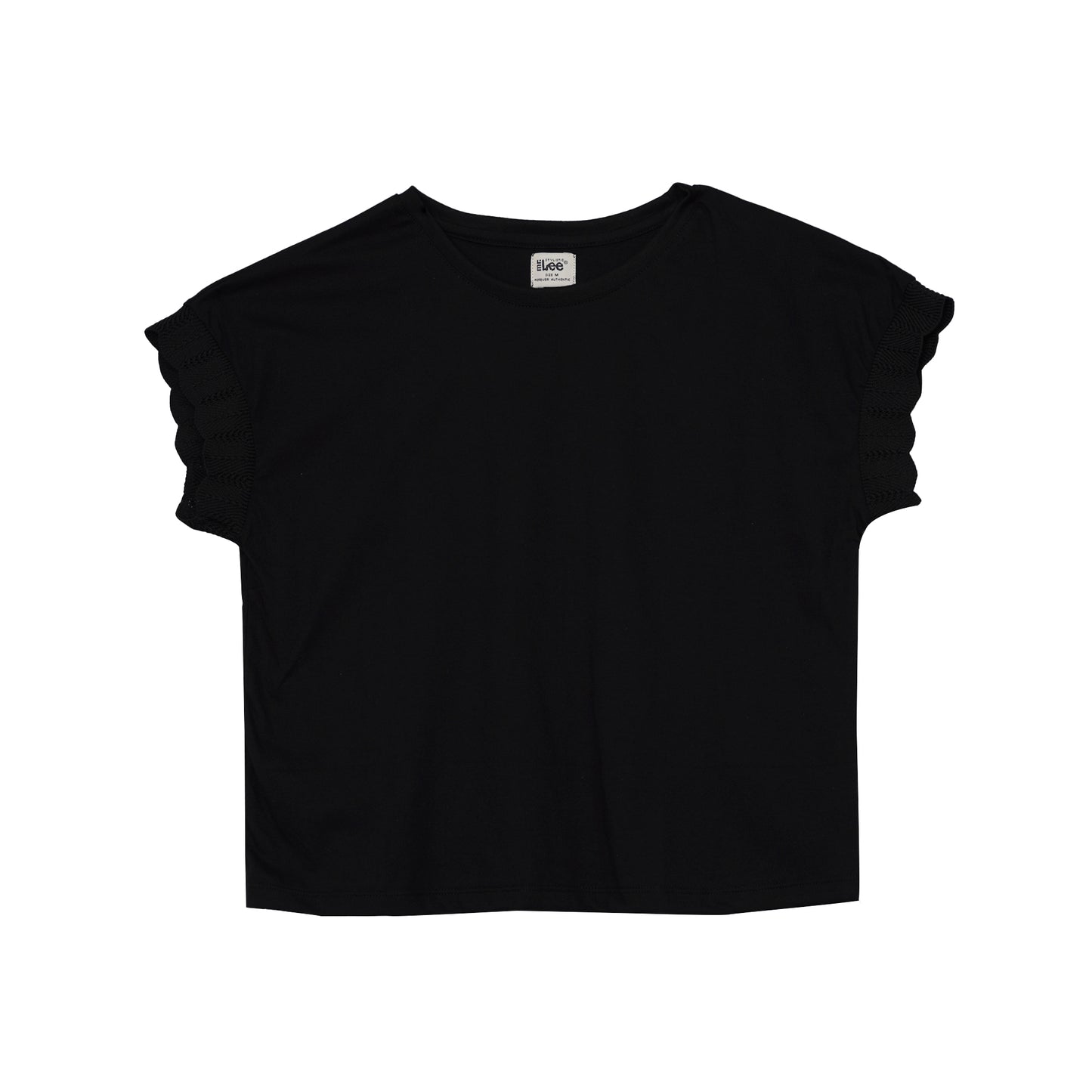 Stylistic Mr. Lee Ladies Basic Tees Relaxed Fit 157096-U (Black)