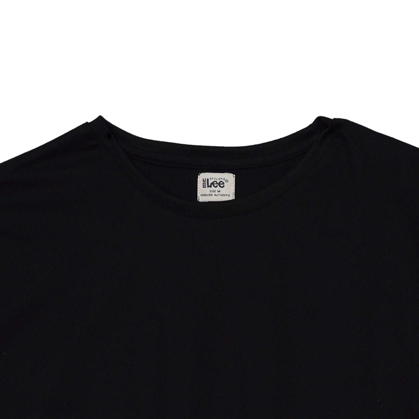 Stylistic Mr. Lee Ladies Basic Tees Relaxed Fit 157096-U (Black)