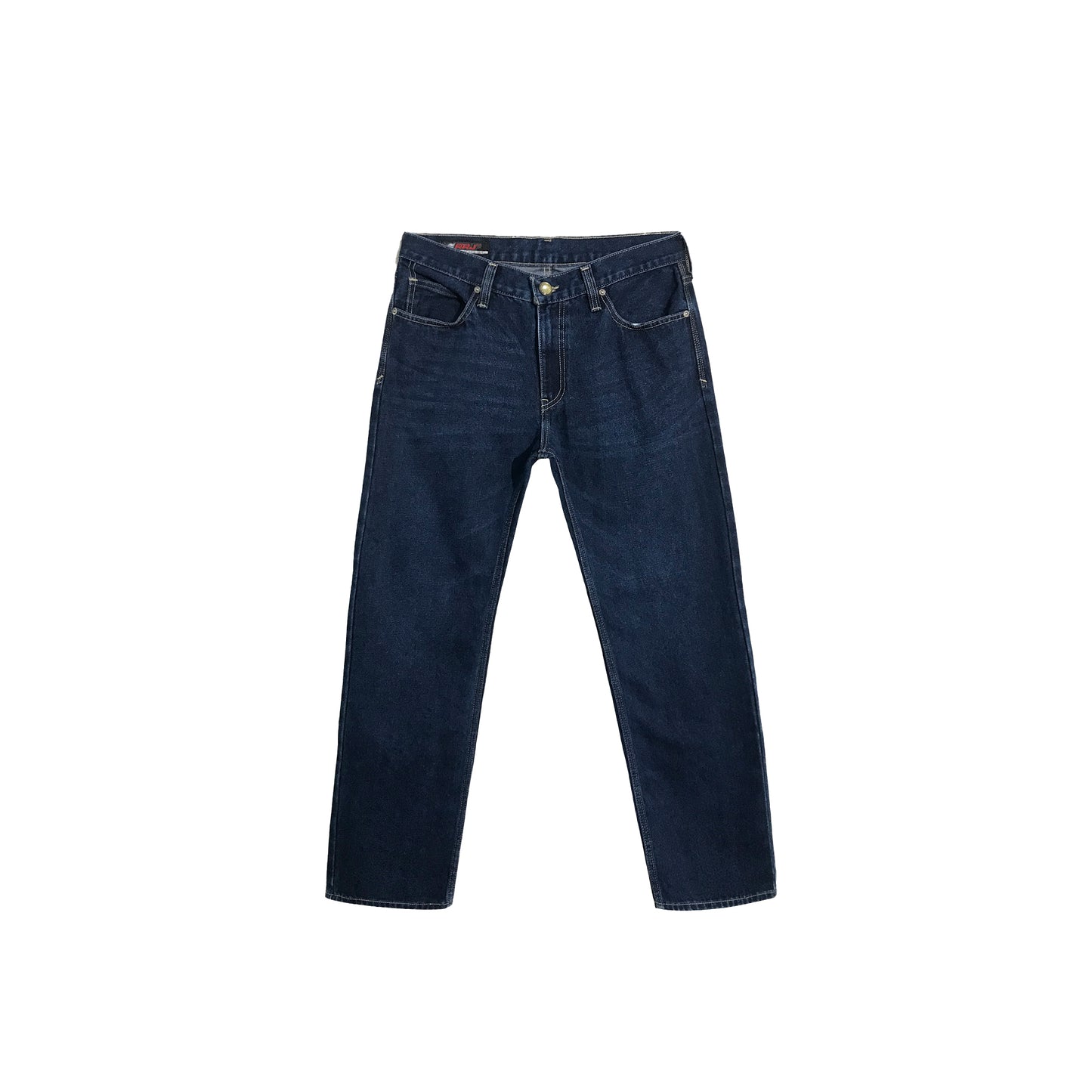 RRJ Men's Basic Denim Pants Superskinny Fitting Mid-Rise 174990 (Dark Shade)