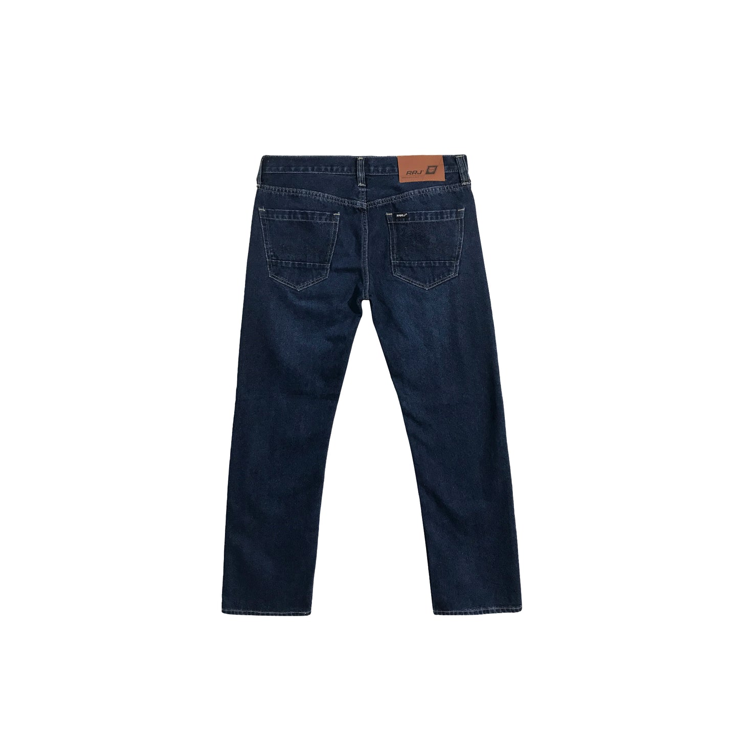 RRJ Men's Basic Denim Pants Superskinny Fitting Mid-Rise 174990 (Dark Shade)