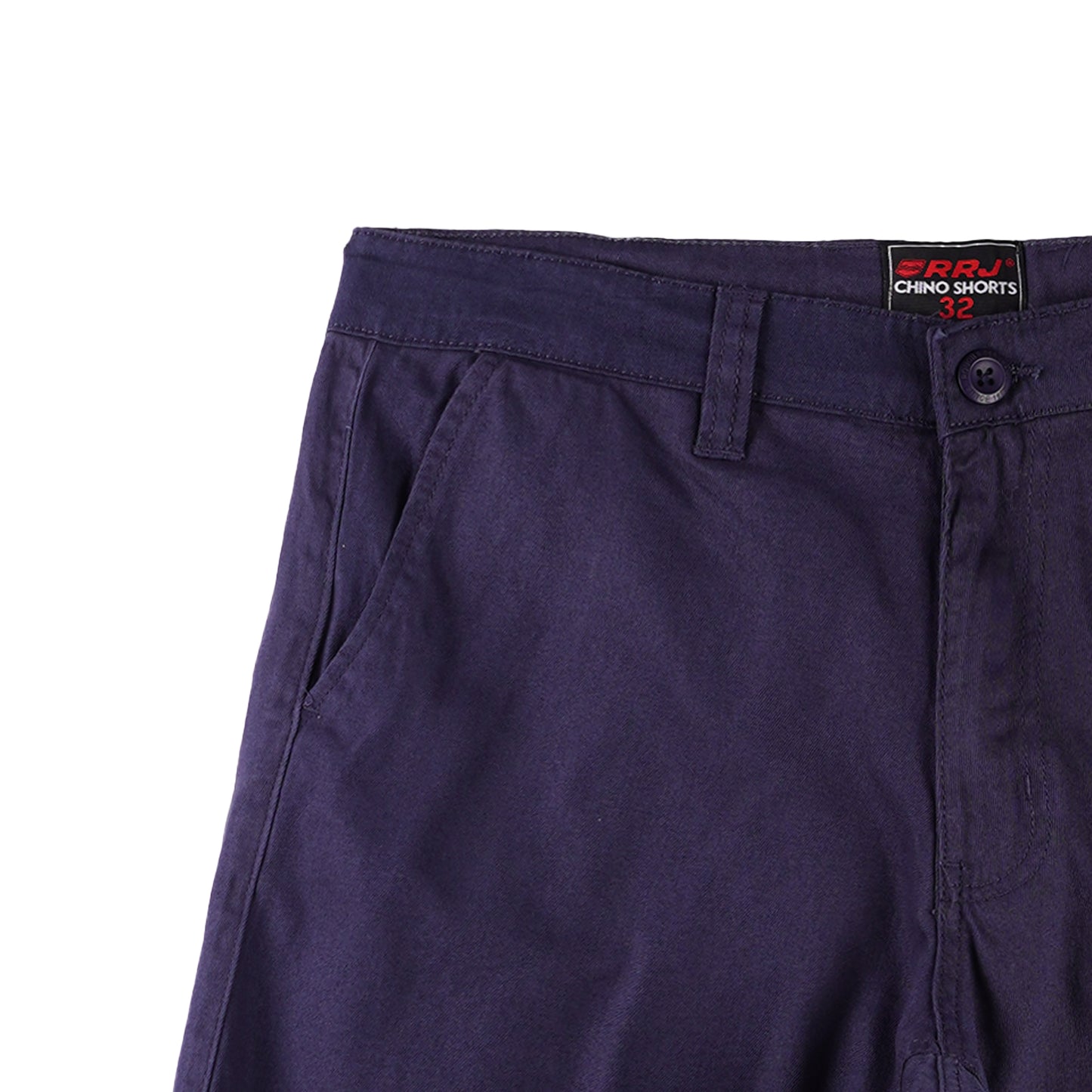 RRJ Men's Basic Non-Denim Tapered Short Mid-Rise 175638 (Navy)