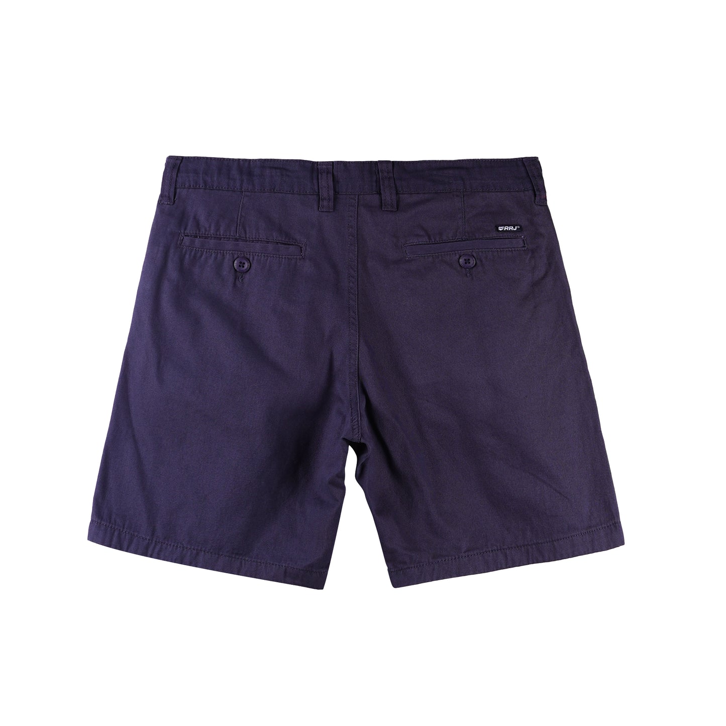 RRJ Men's Basic Non-Denim Tapered Short Mid-Rise 175638 (Navy)