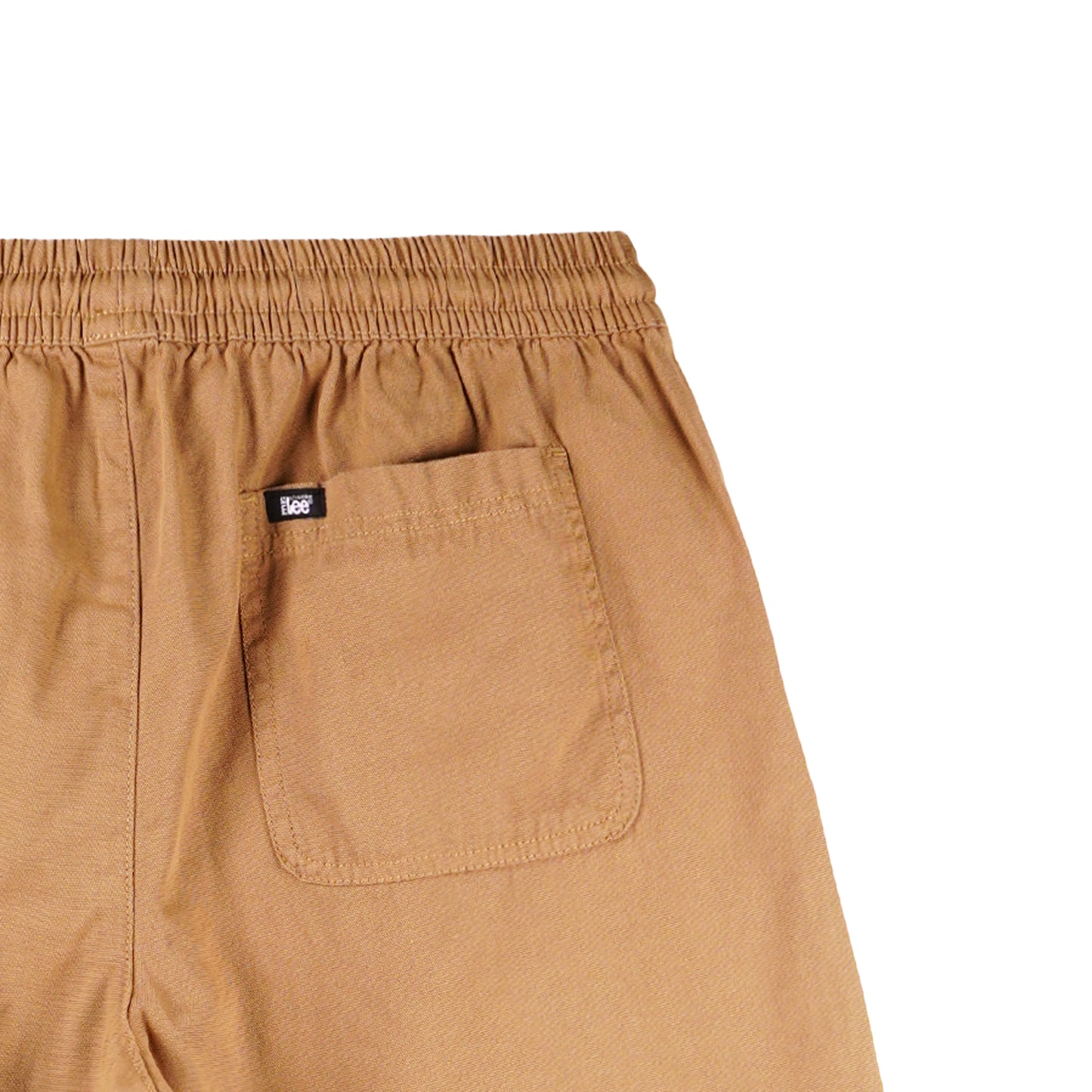 Stylistic Mr. Lee Men's Basic Non-Denim Jogger Short Mid Waist 175665 (Brown)