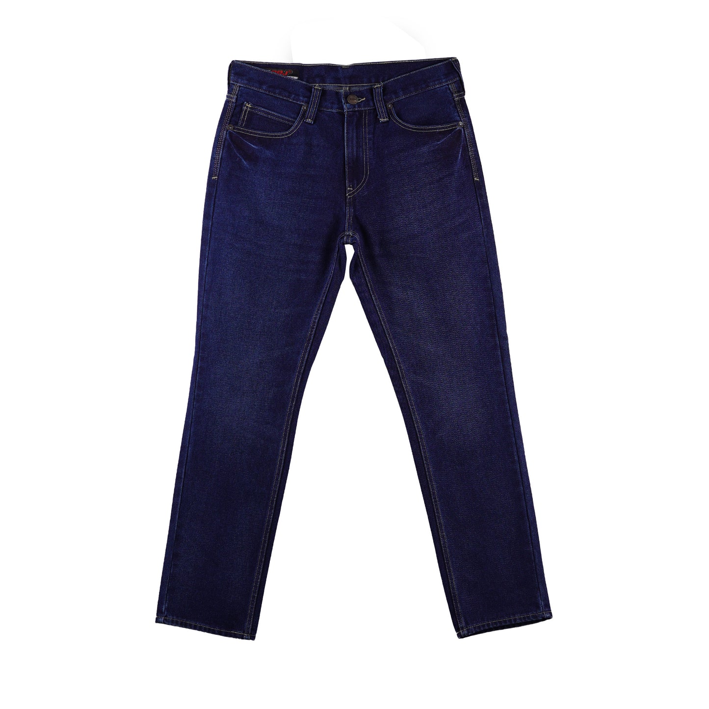 RRJ Men's Basic Denim Pants Superskinny Fitting Mid-Rise 174420 (Dark Shade)
