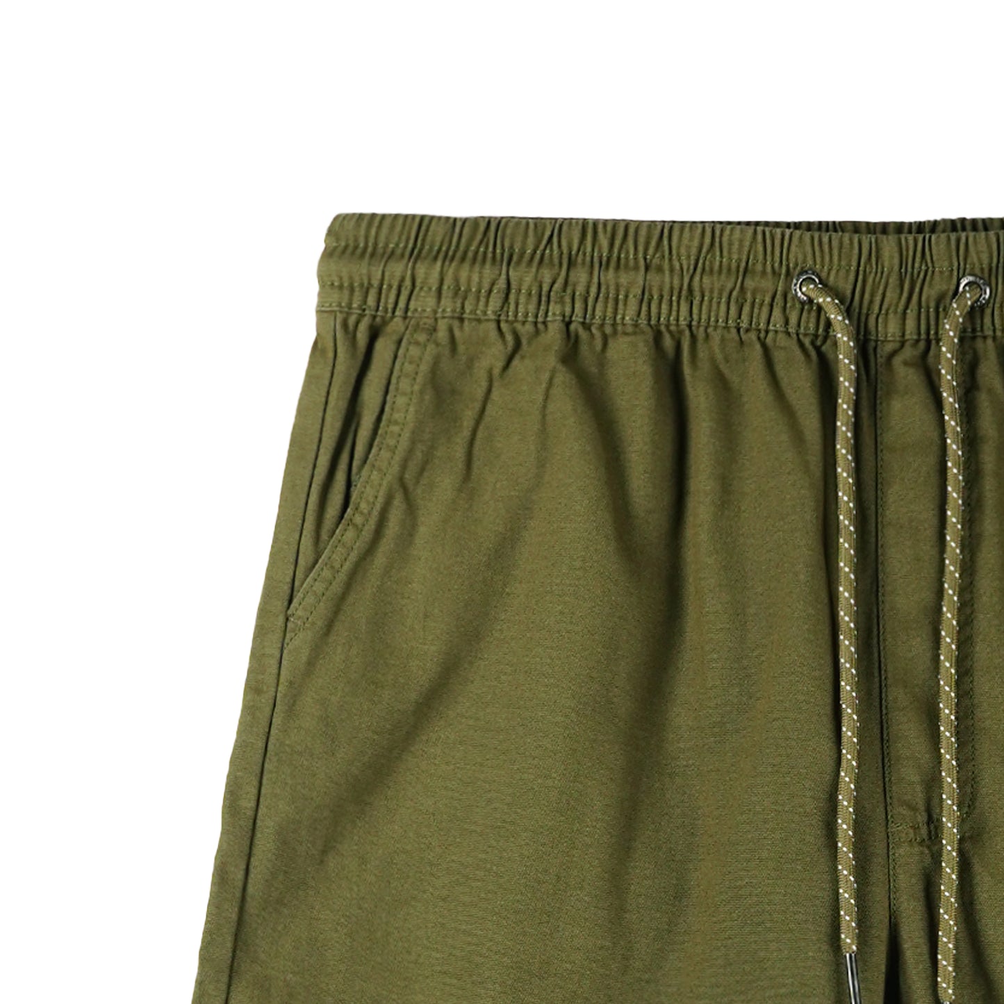 Stylistic Mr. Lee Men's Basic Non-Denim Jogger Short Mid Waist 175665 (Fatigue)