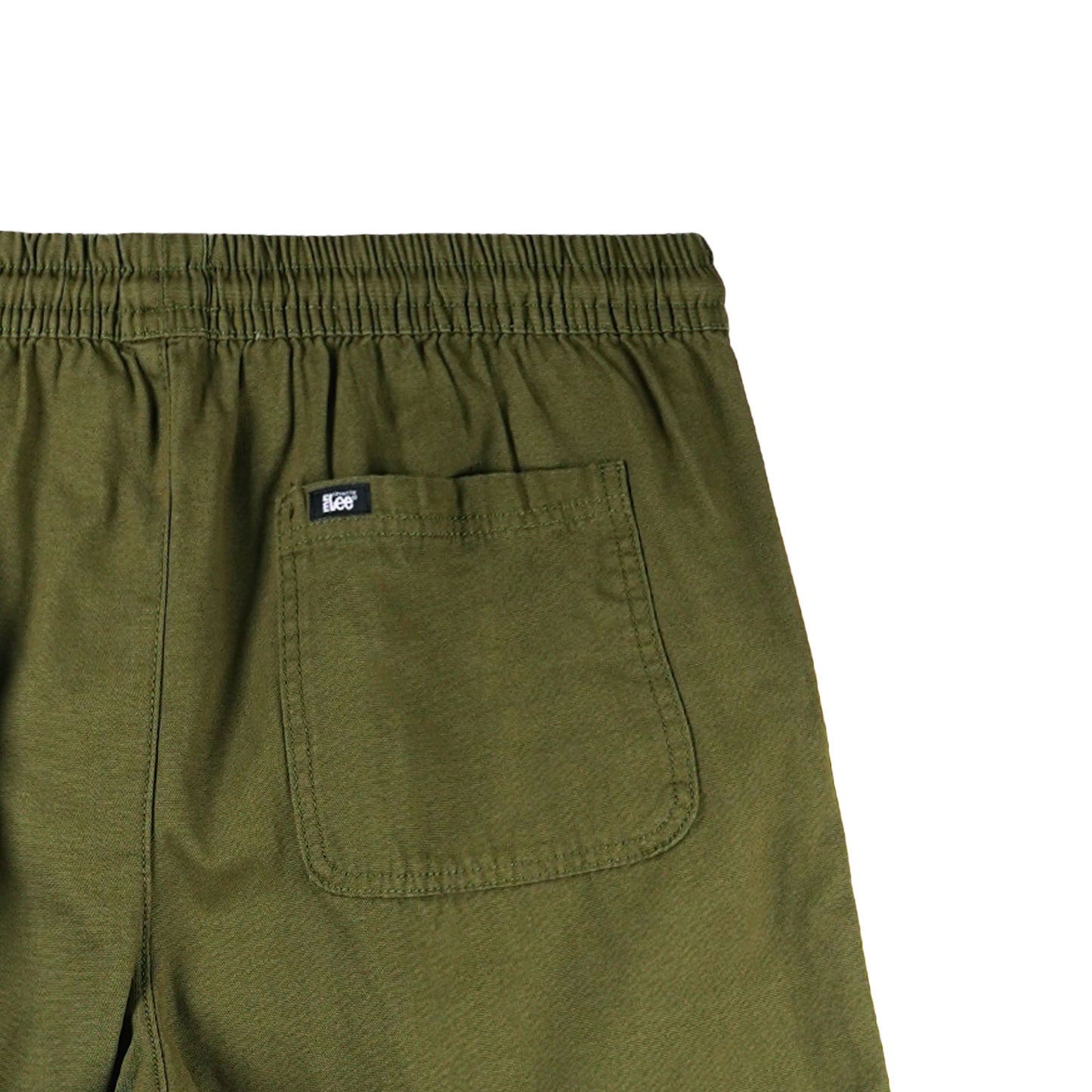 Stylistic Mr. Lee Men's Basic Non-Denim Jogger Short Mid Waist 175665 (Fatigue)