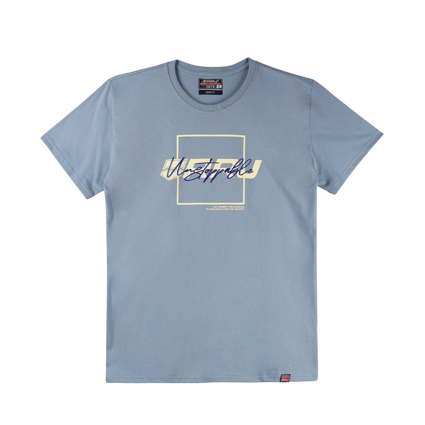 RRJ Men's Basic Tees Semibody Fitting 176174-U (Citadel)