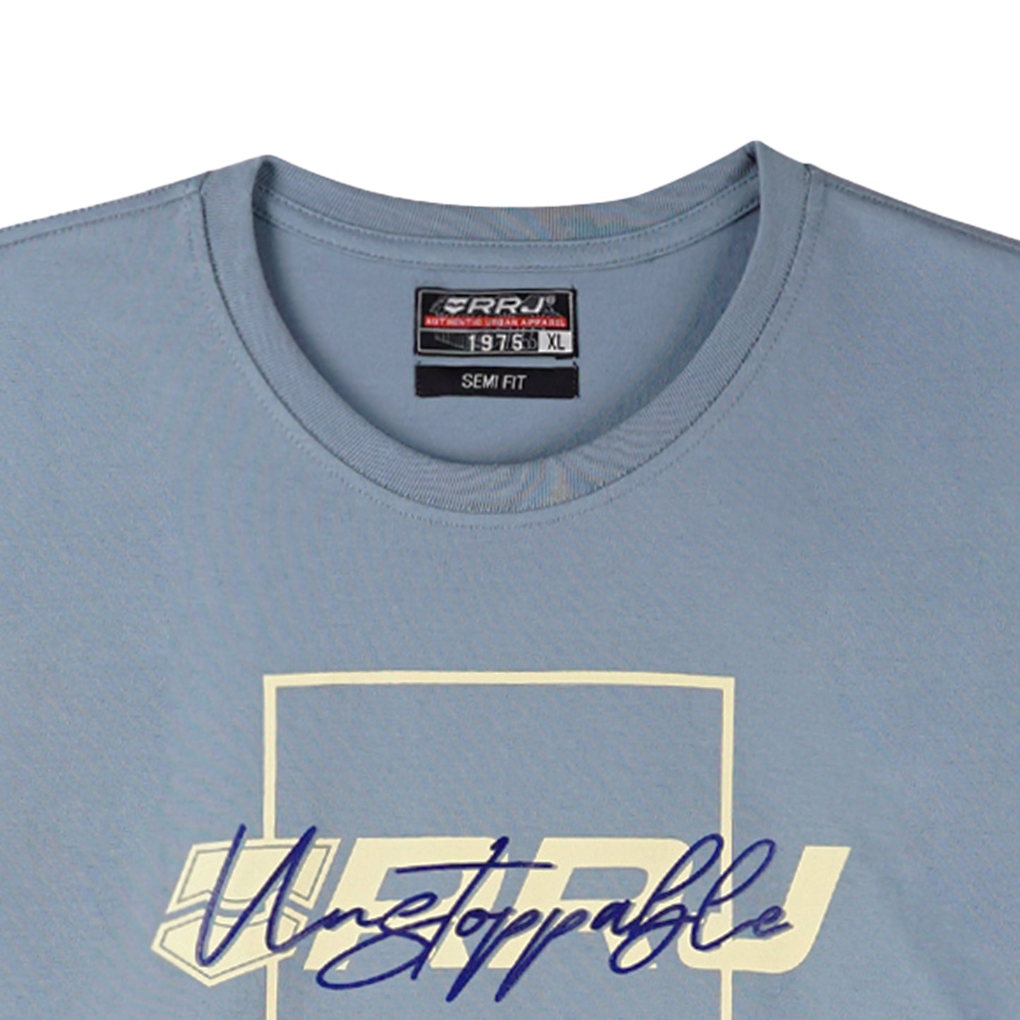 RRJ Men's Basic Tees Semibody Fitting 176174-U (Citadel)