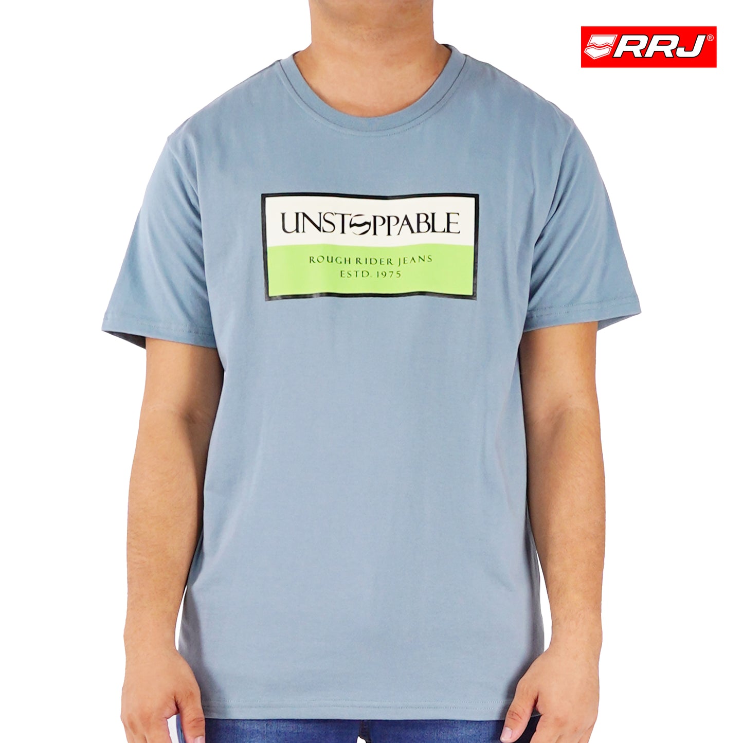 RRJ Men's Basic Tees Semibody Fitting 176161-U (Citadel)