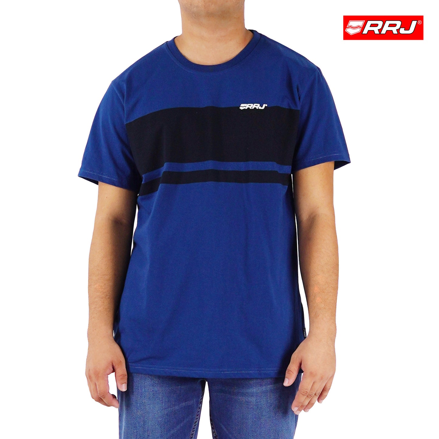 RRJ Men's Basic Tees Semibody Fitting 174853-U (Poseidon)