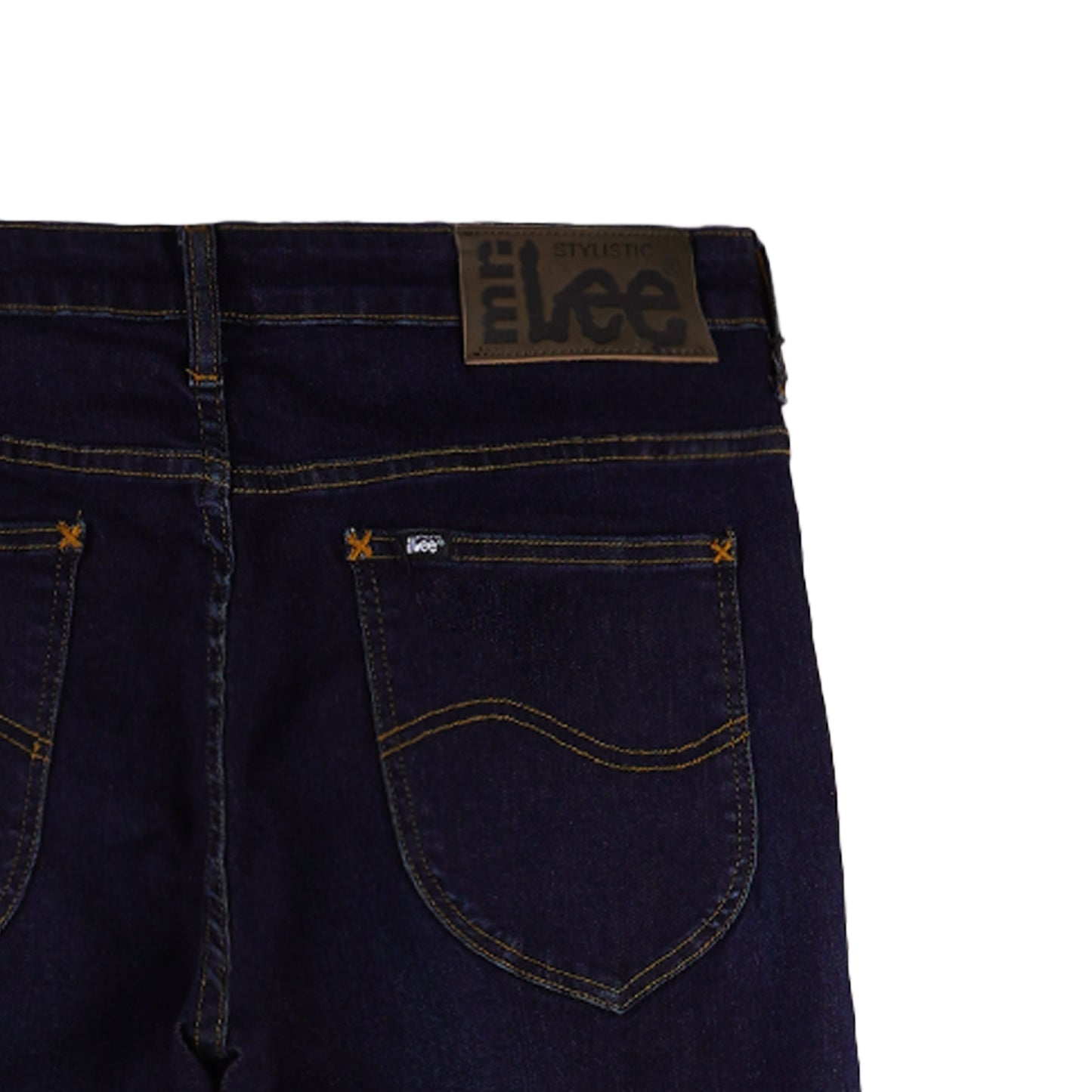 Stylistic Mr. Lee Men's Basic Denim Pants Super Skinny Mid Waist 177702-U (Dark Shade)
