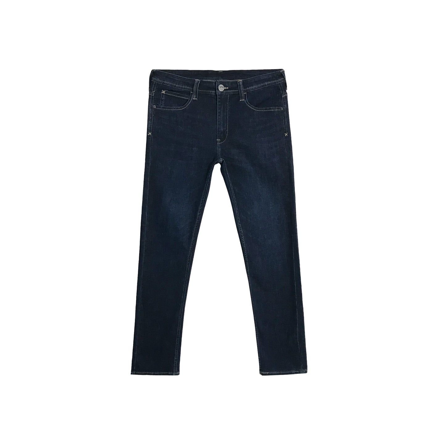 Stylistic Mr. Lee Men's Basic Denim Pants Super Skinny Mid Waist 174980-U (Dark Shade)