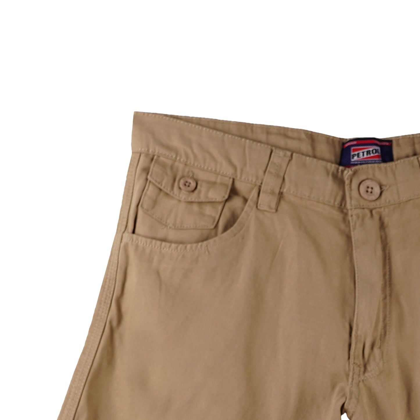 Petrol Men's Basic Non-Denim Tapered Short Mid-Rise 176729 (Sand)