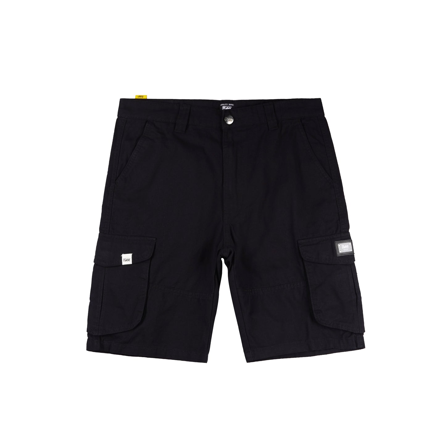 Stylistic Mr. Lee Men's Basic Non-Denim Cargo Short Mid Waist 174606 (Black)